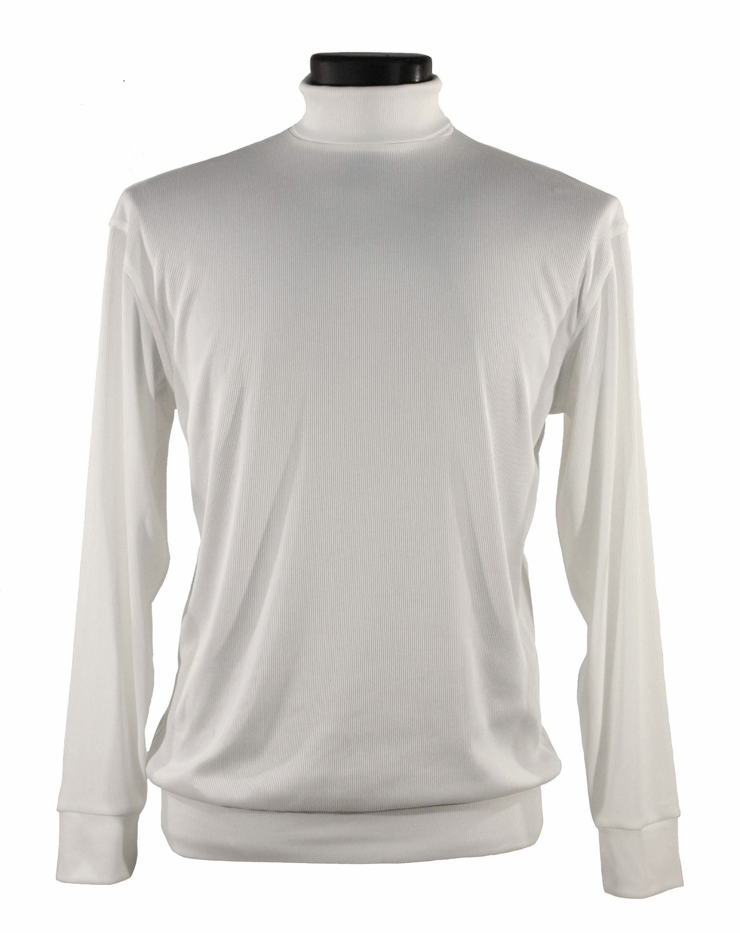 Bassiri Long Sleeve Turtleneck T-Shirt Style #633 White