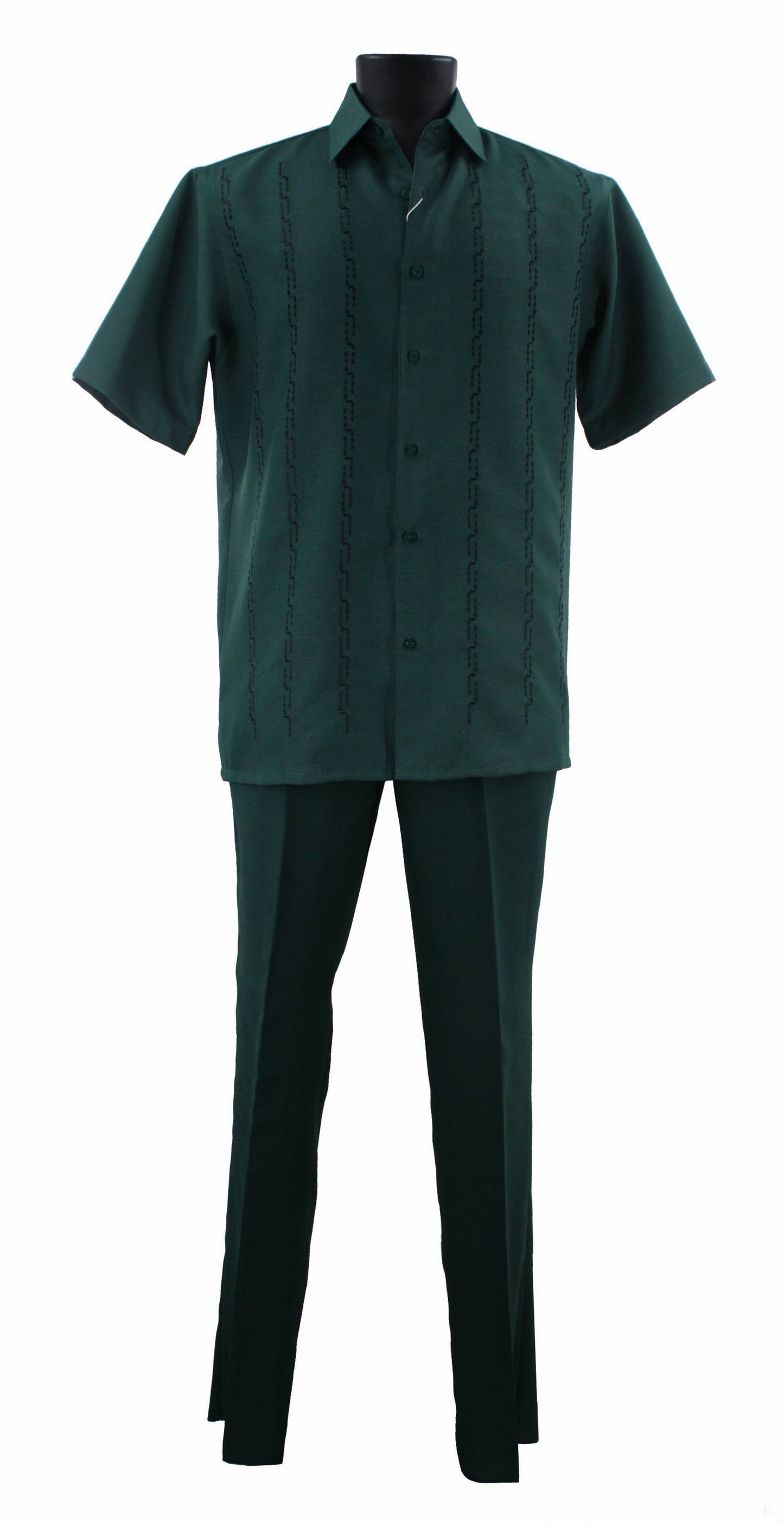 Bassiri 2-Piece Walking Suit Sets A 139 Emerald Green