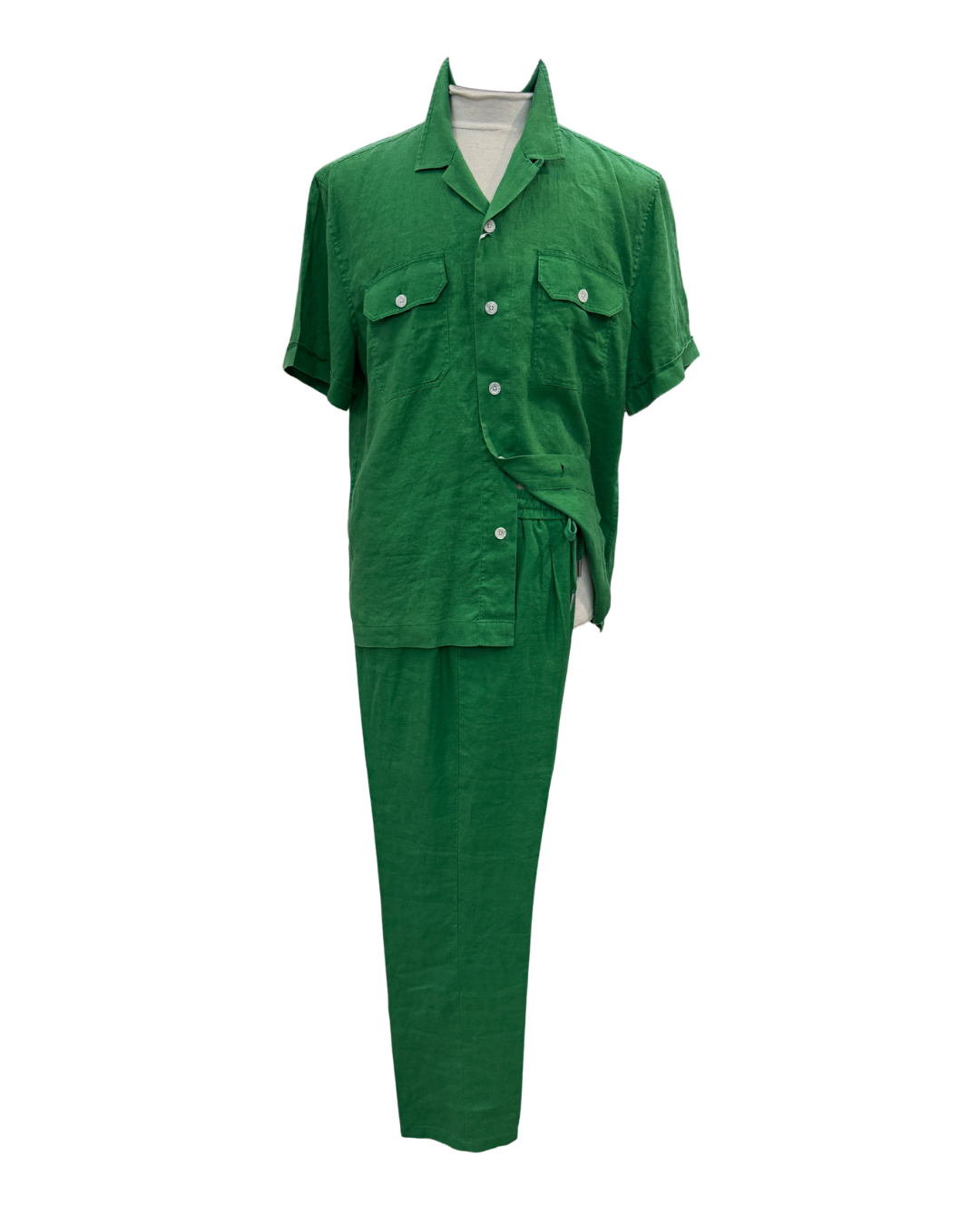 Cigar Couture Lightweight 2-Piece Summer Set - Green