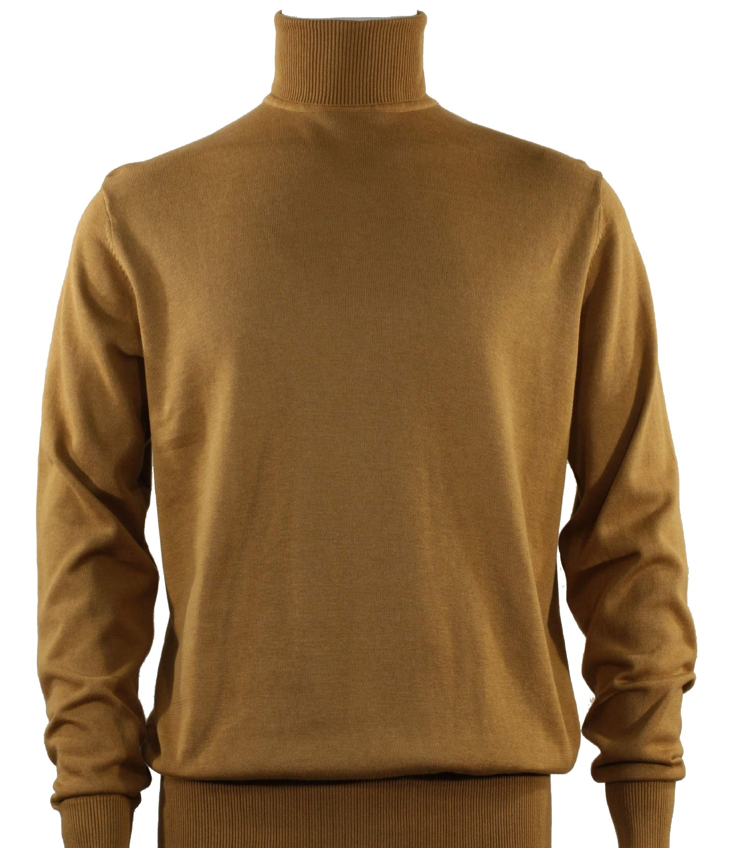 Bassiri Long Sleeve Turtleneck Sweater 631 Gold