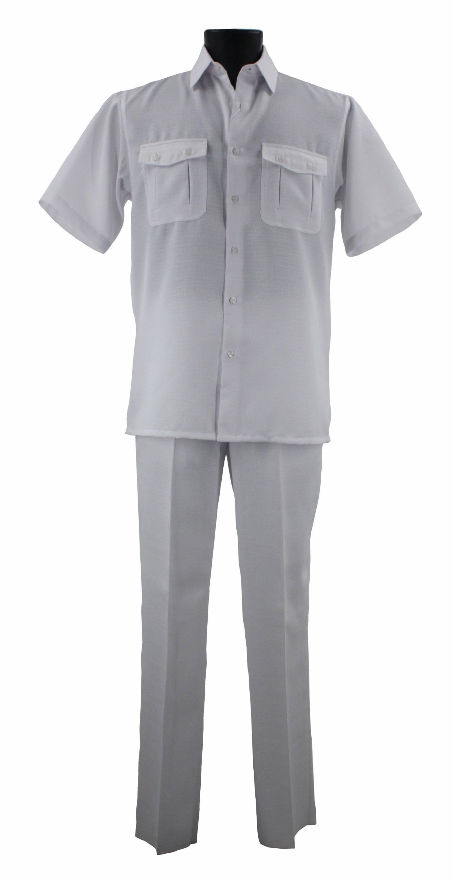 Bassiri 2-Piece Walking Suit Sets A 138 White