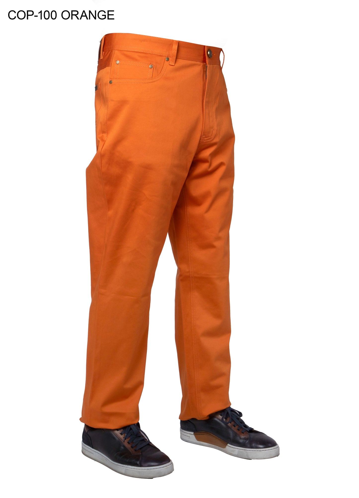 Prestige Original Men's Stretch Jeans COP-100 Orange