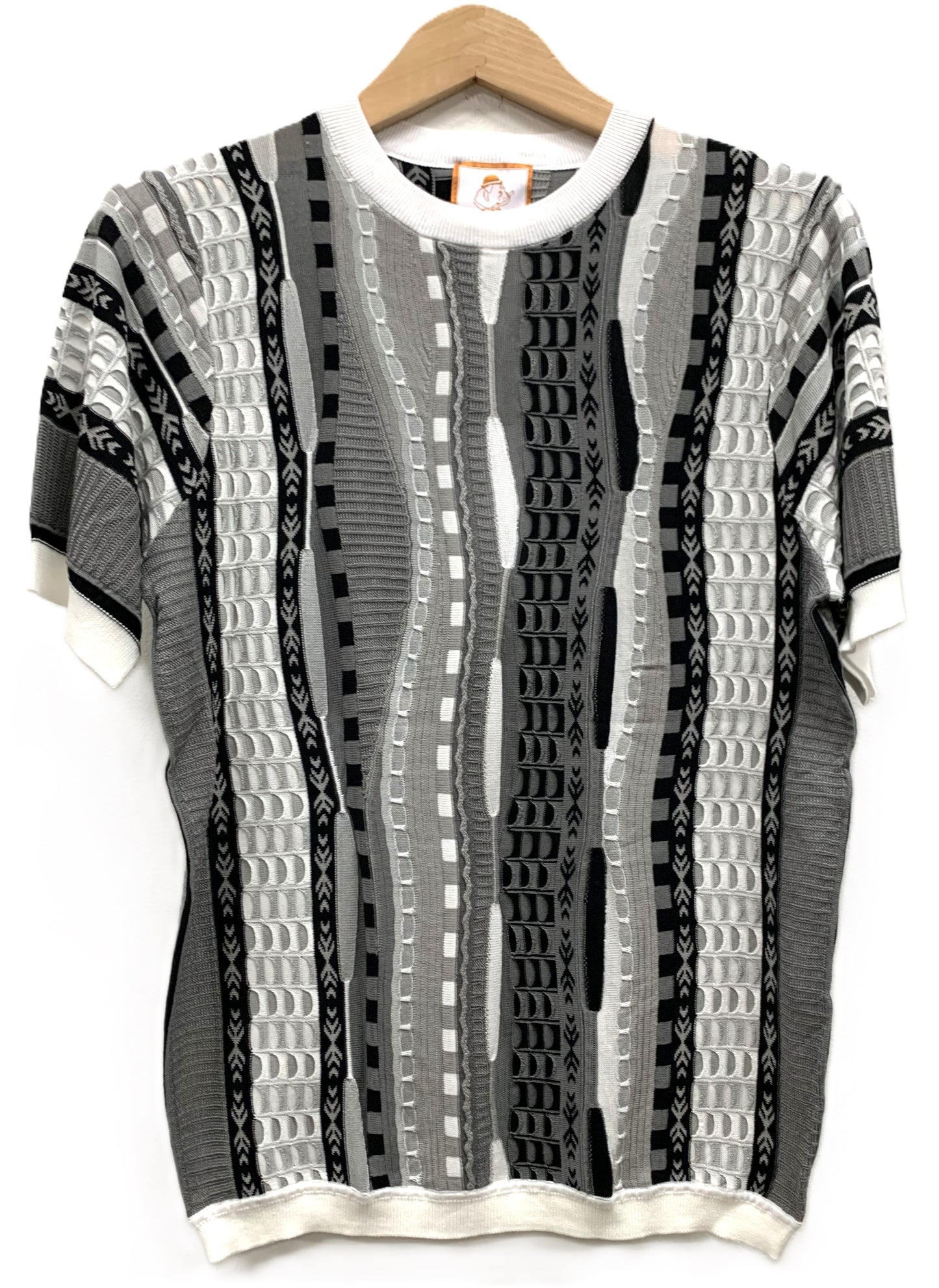 Cigar Couture Men's Polo Knit Short Sleeve Sport Shirt - CR 1670 Black