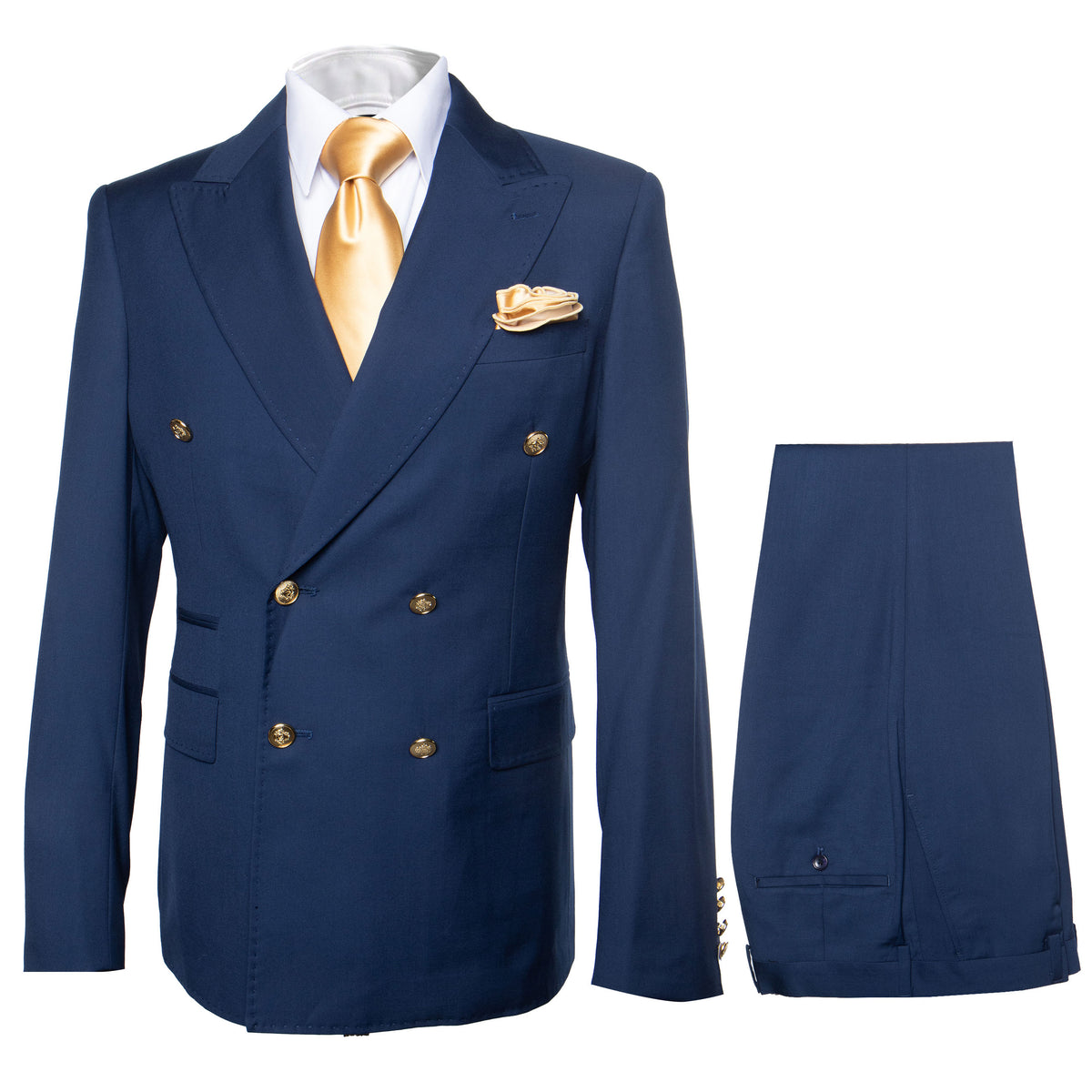 Rossi Man LEO RM1102 Modern 3-Piece Tuxedo for Men - Slim Fit Formal Suit for Special Occasions - USA Men's Outlet main image 1
