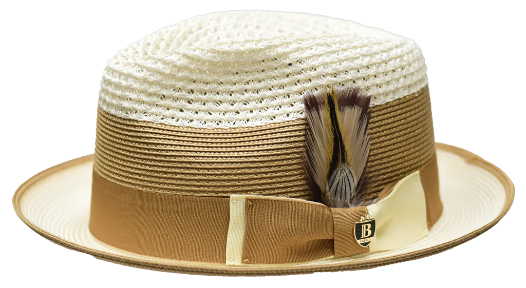 Bruno Capelo Park Avenue Collection Ivory Cognac