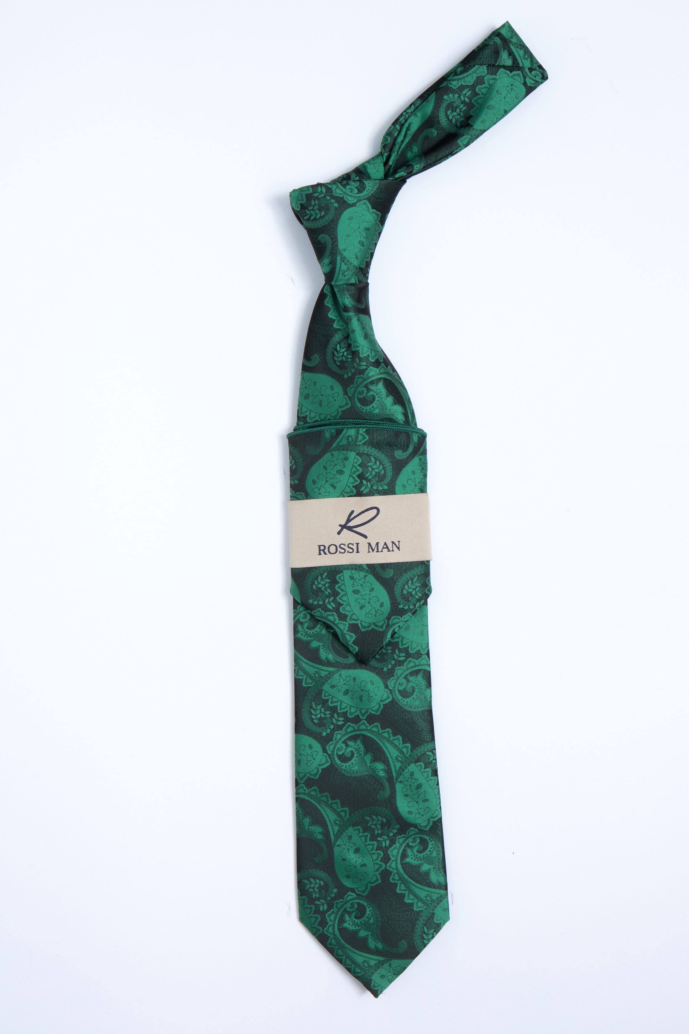 Rossi Man Tie and Pocket Round RMR462-4