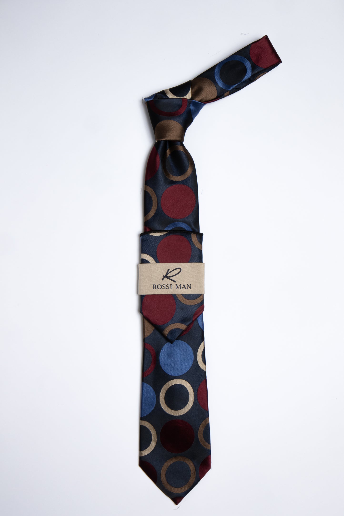 Rossi Man Tie and Pocket Round RMR263-2