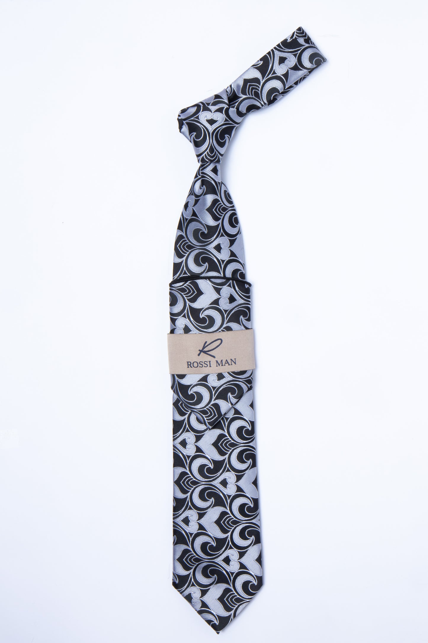 Rossi Man Tie and Pocket Round RMR304-6