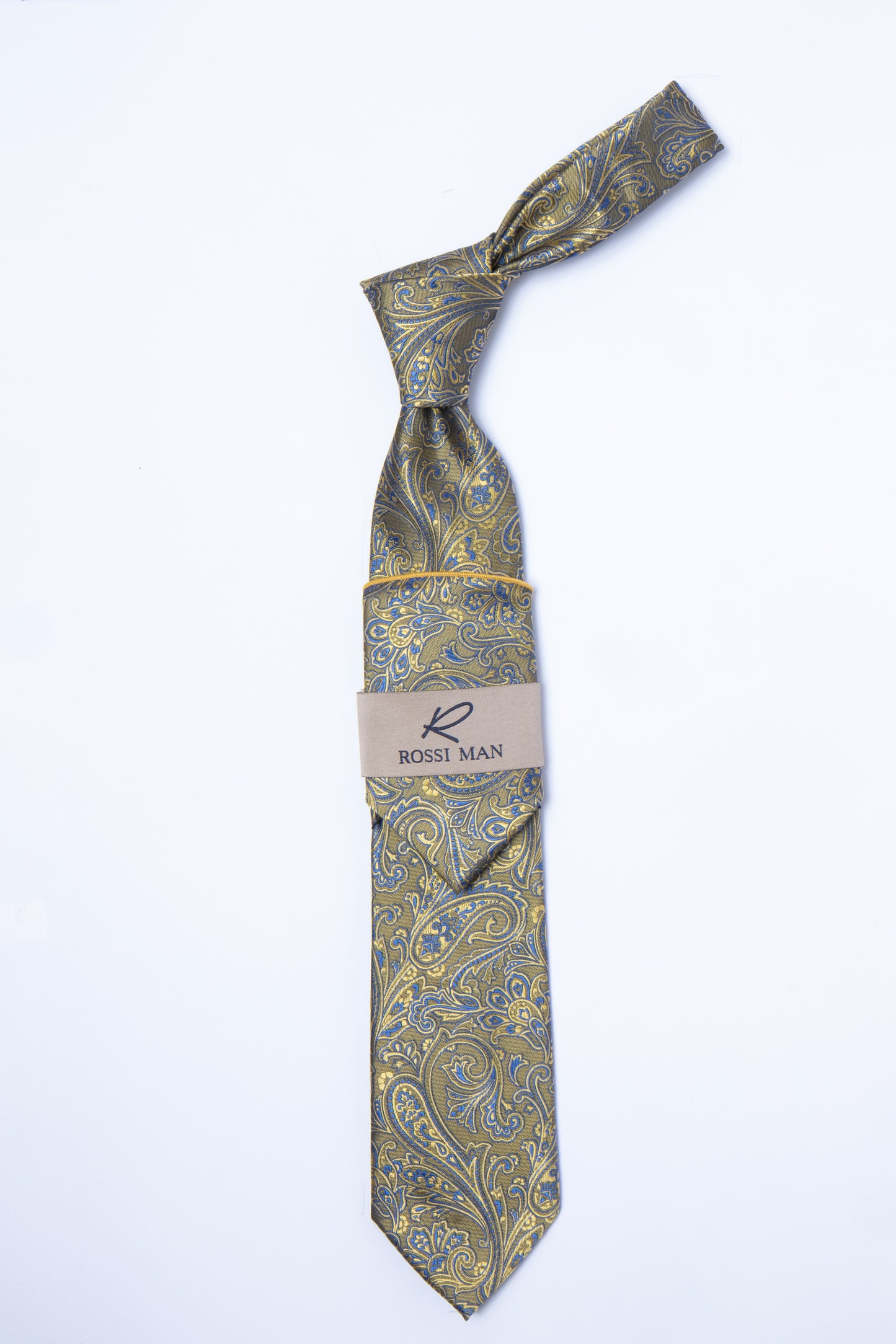 Rossi Man Tie and Pocket Round RMR310-2