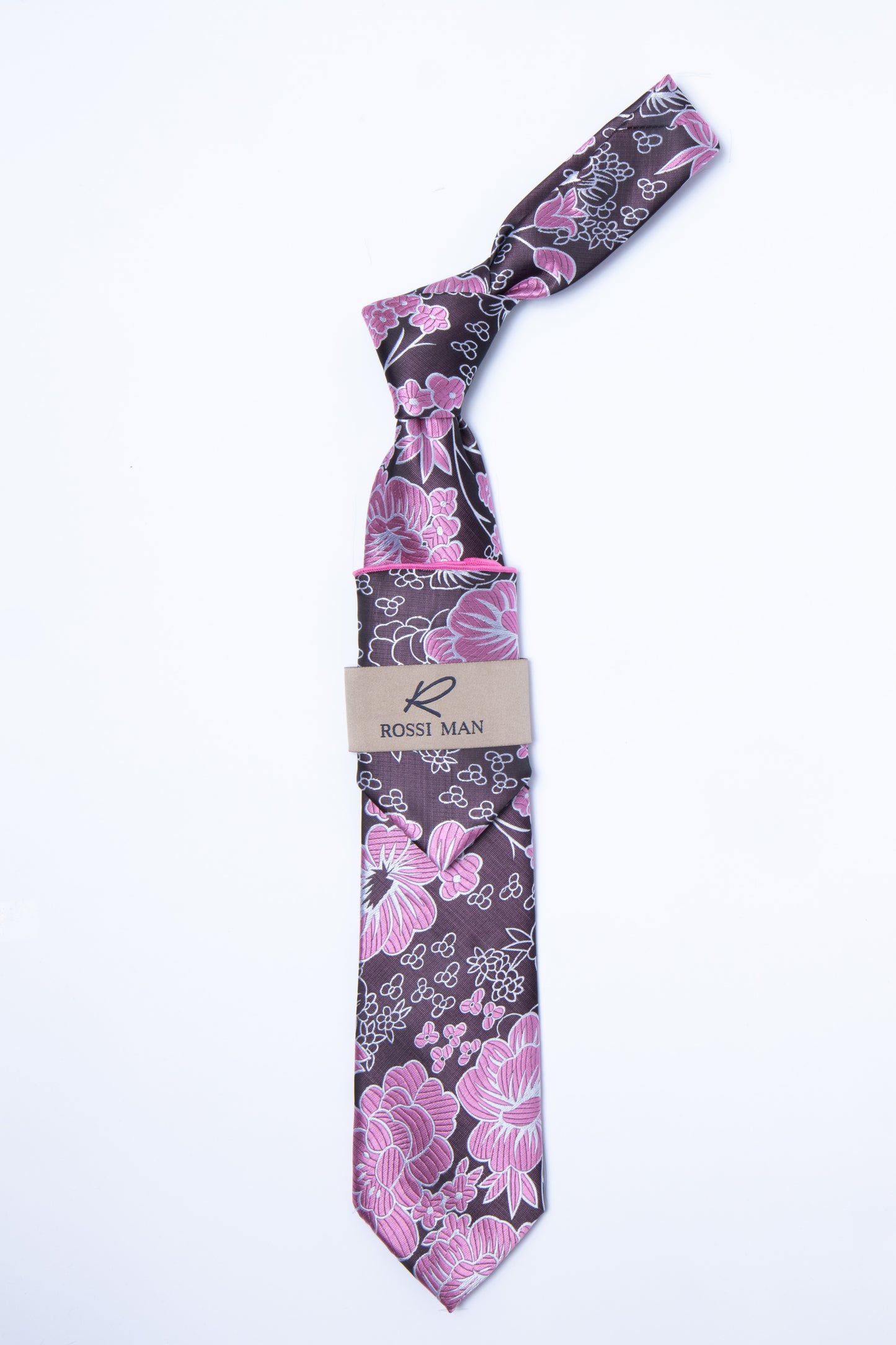 Rossi Man Tie and Pocket Round RMR312-5