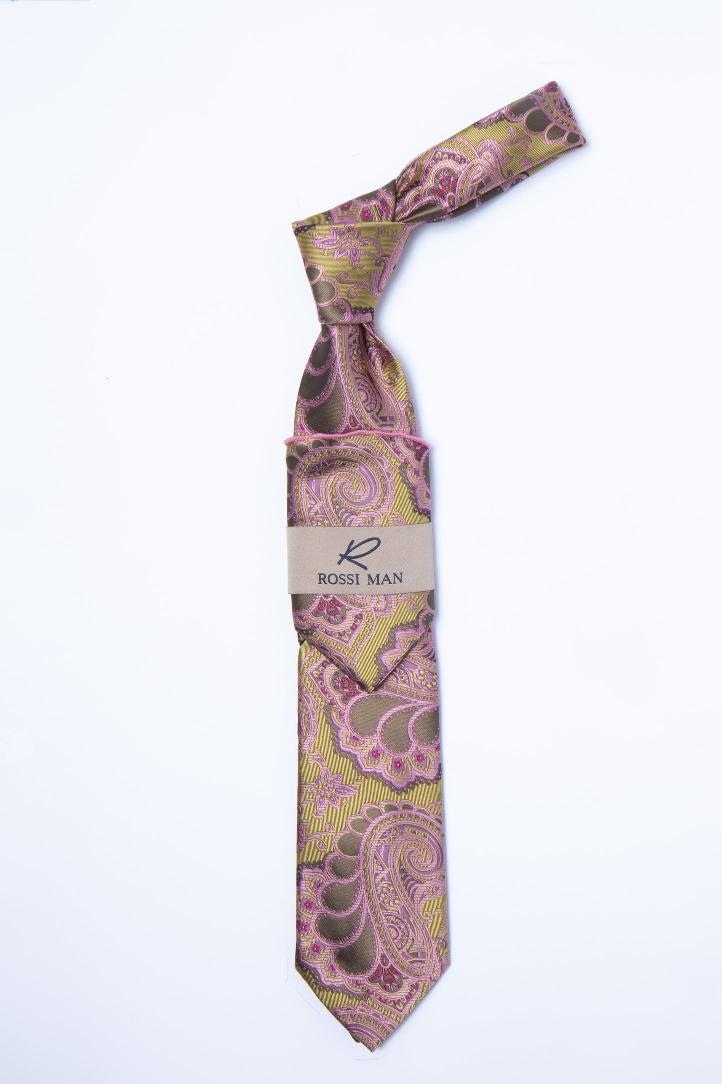 Rossi Man Tie and Pocket Round RMR315-1