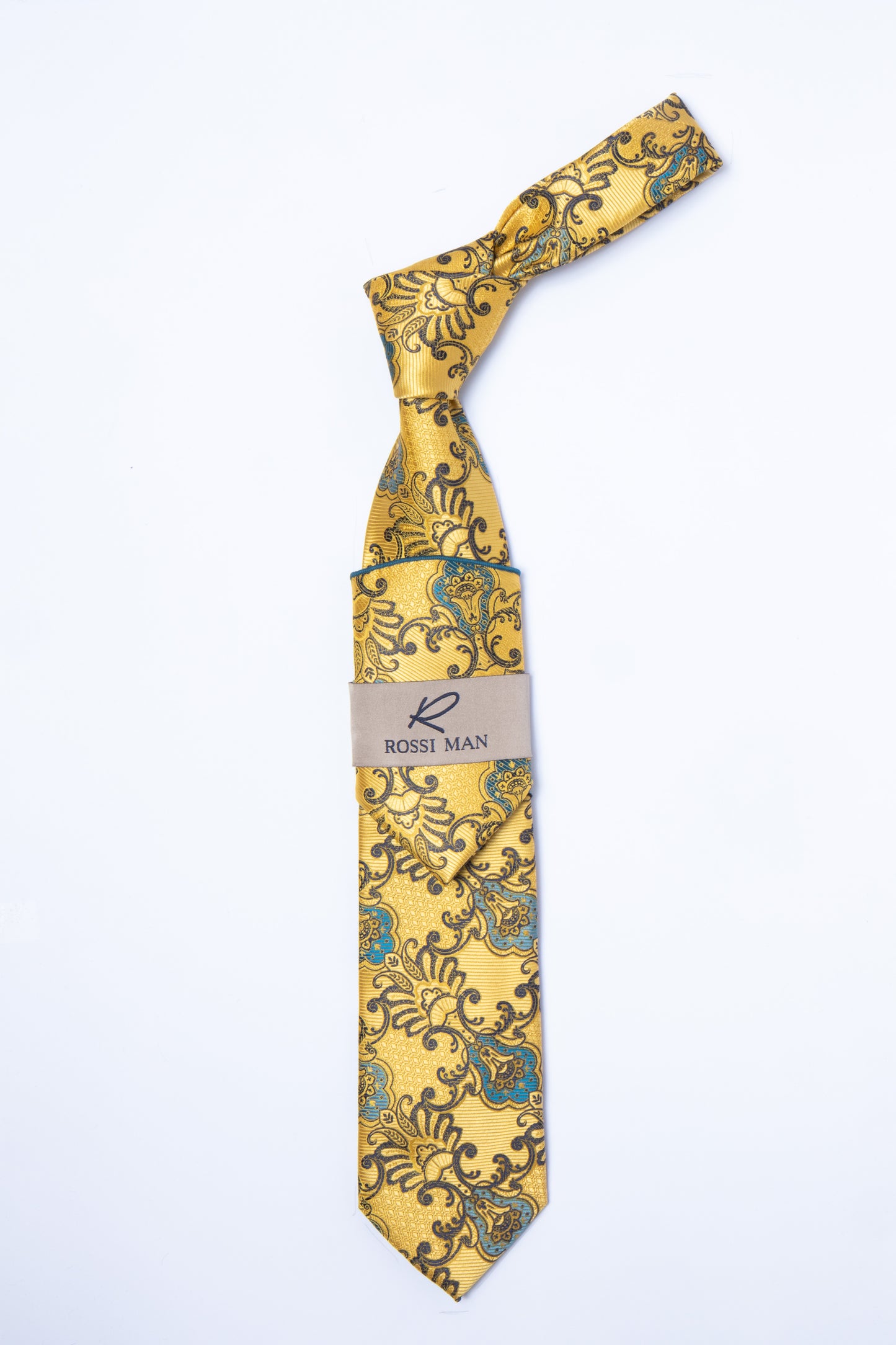 Rossi Man Tie and Pocket Round RMR316-1