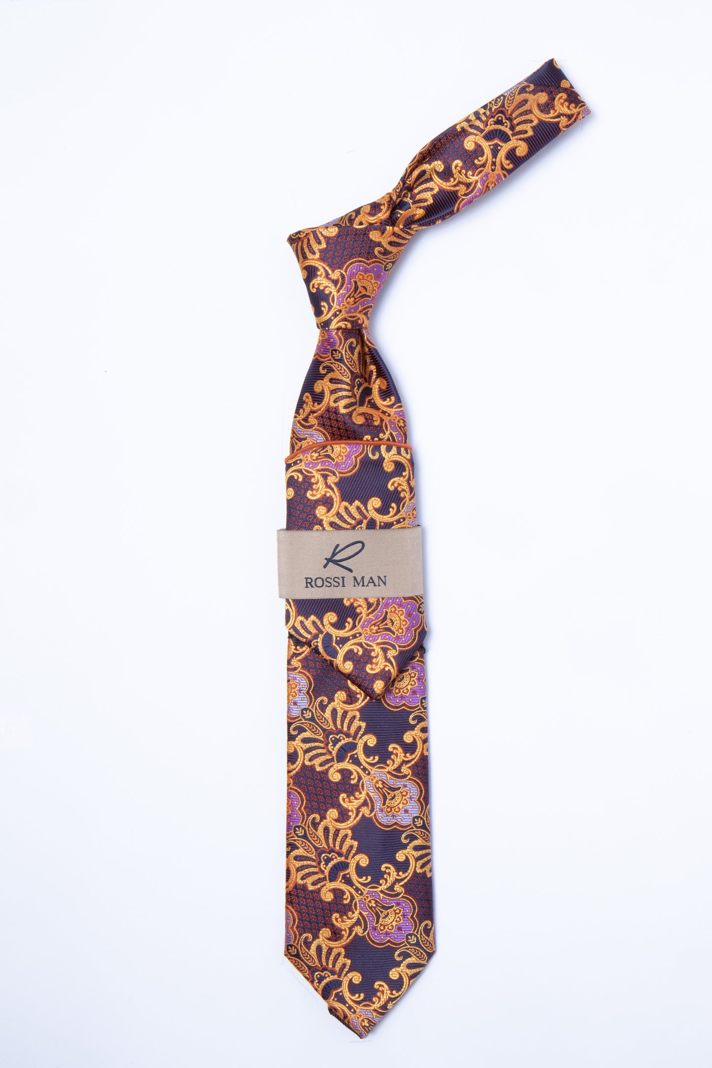 Rossi Man Tie and Pocket Round RMR316-6