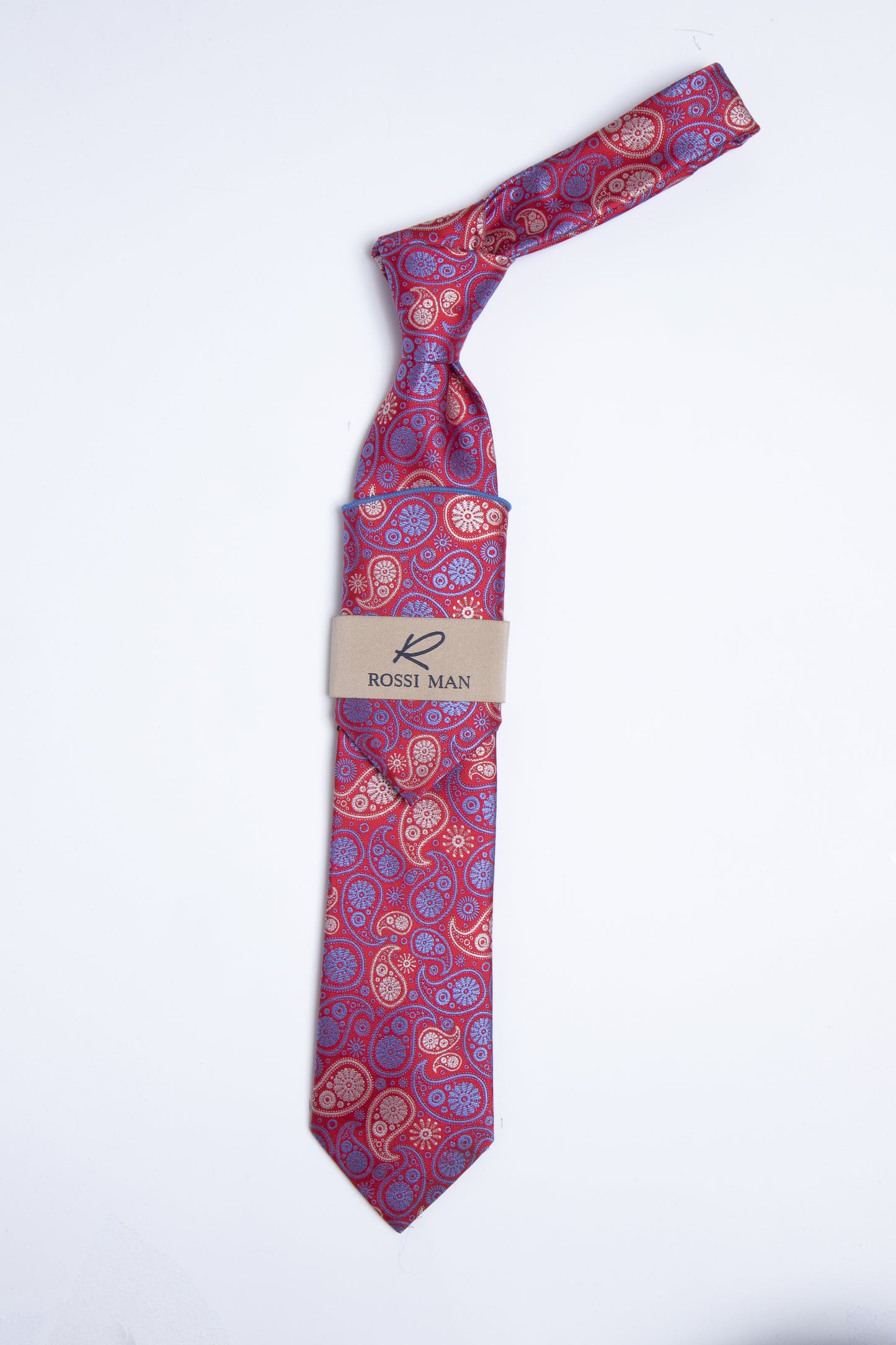Rossi Man Tie and Pocket Round RMR351-1
