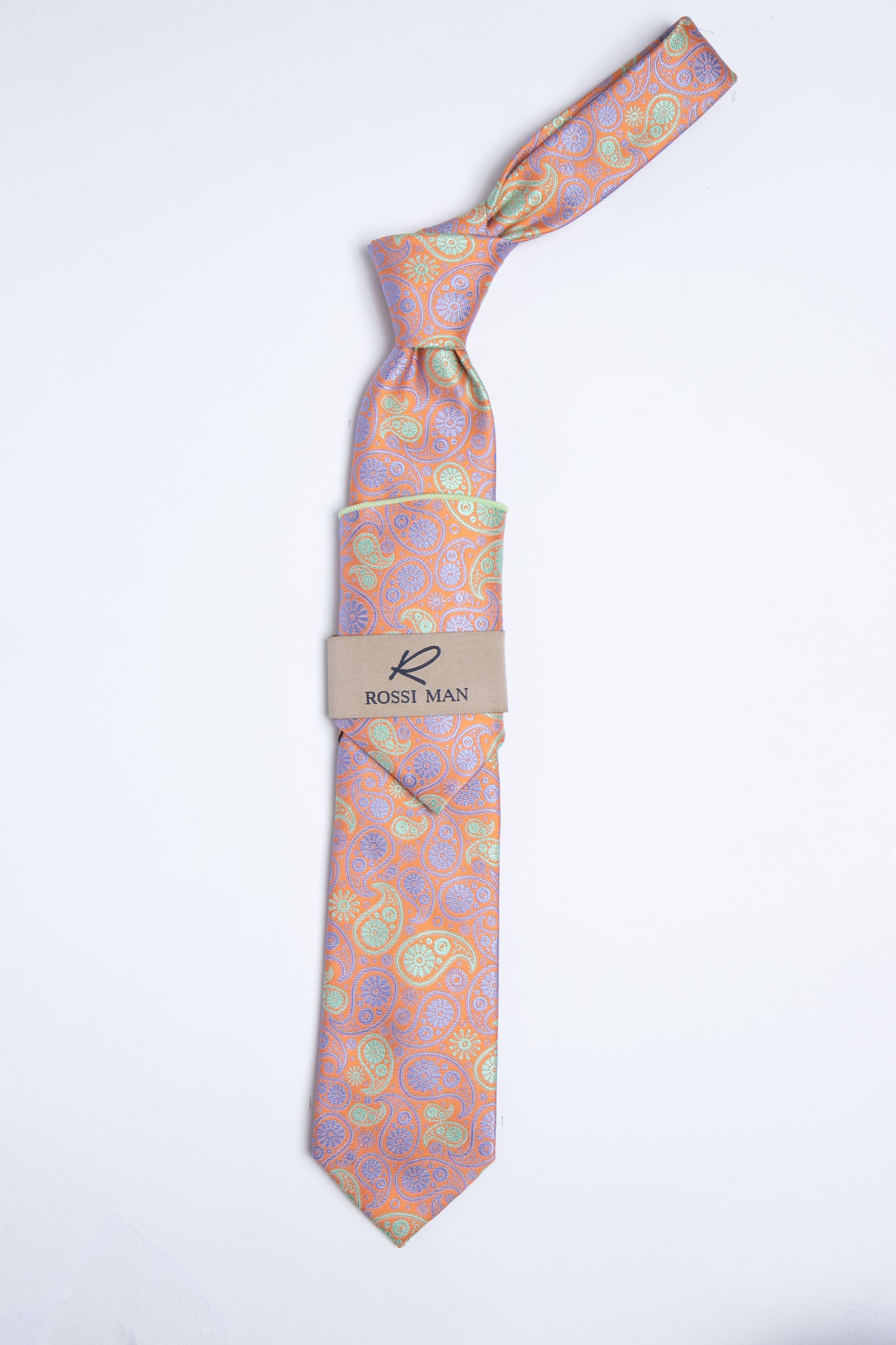 Rossi Man Tie and Pocket Round RMR351-2