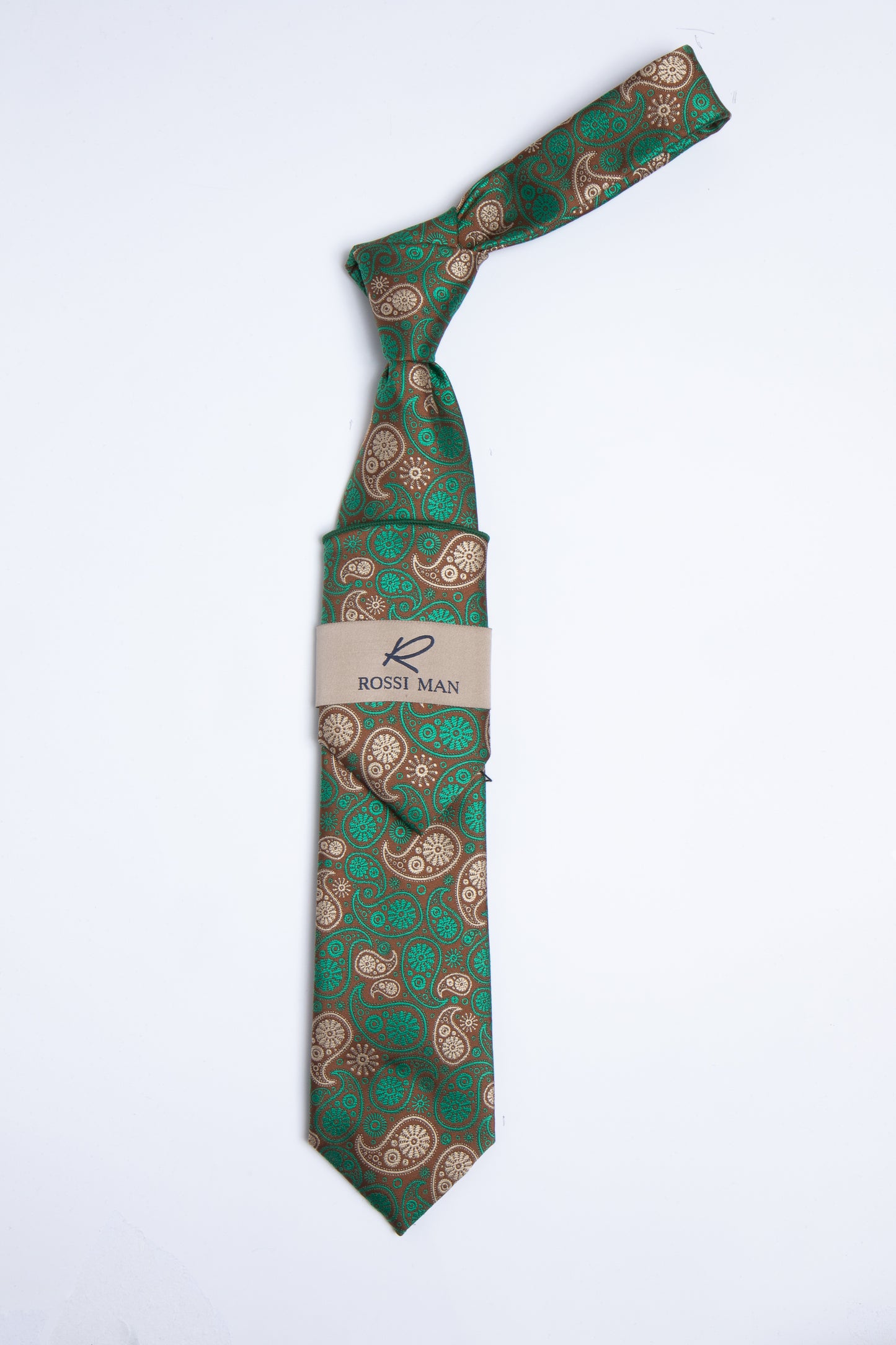 Rossi Man Tie and Pocket Round RMR351-3