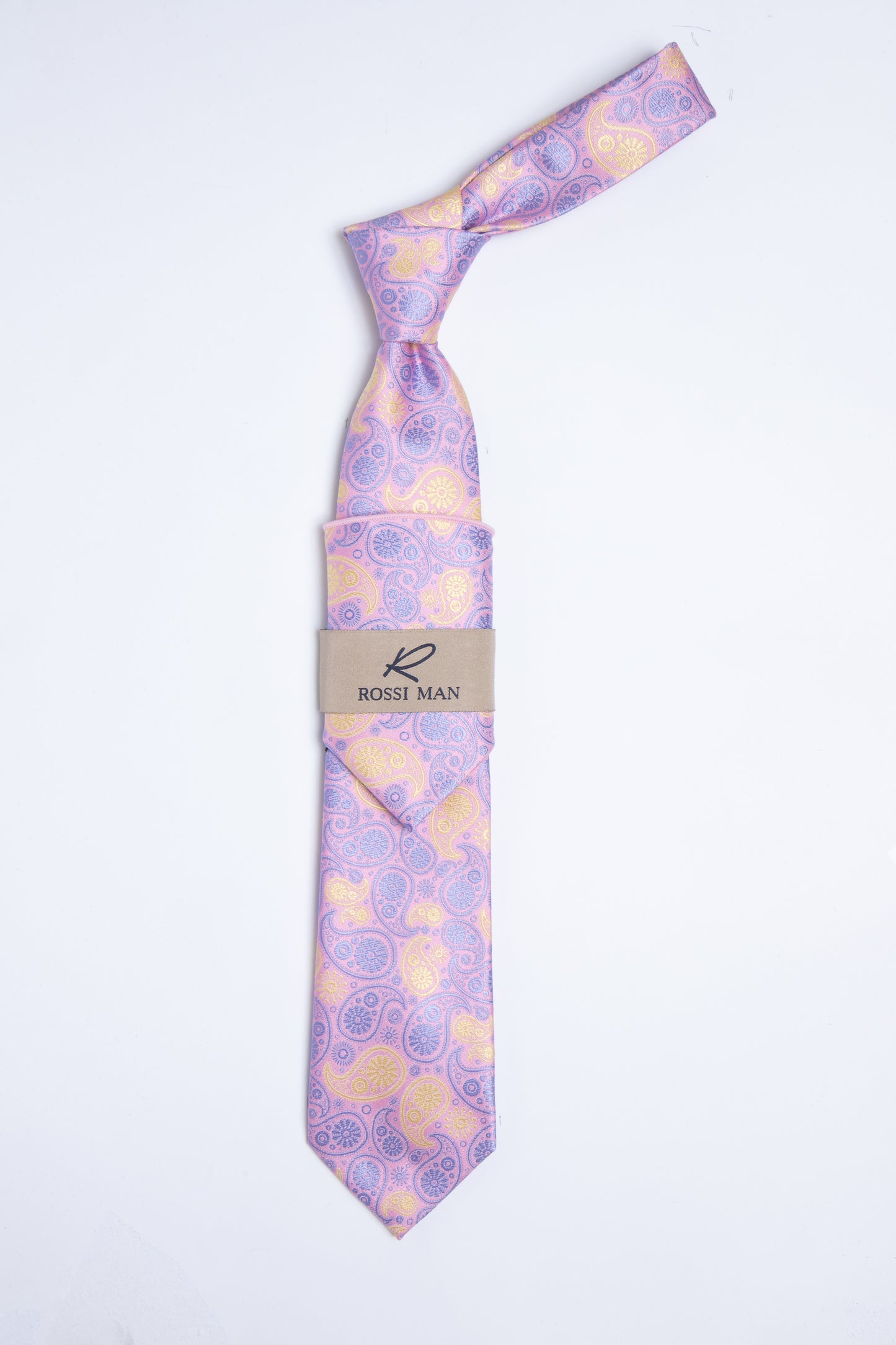 Rossi Man Tie and Pocket Round RMR351-6