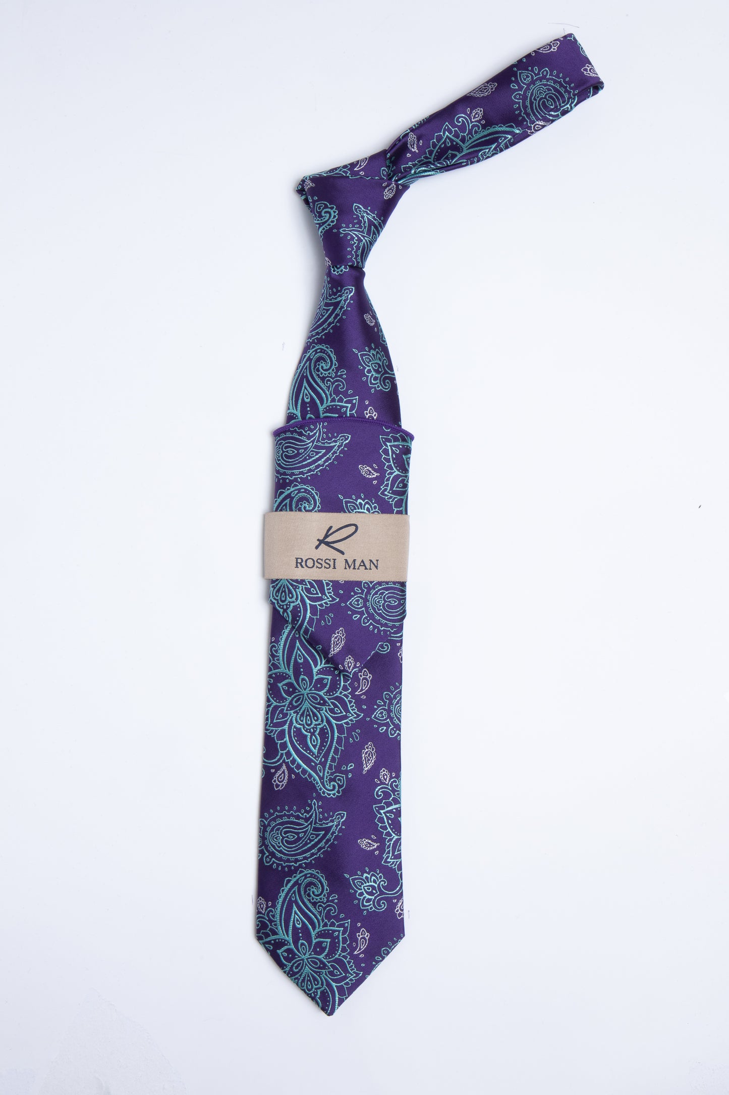 Rossi Man Tie and Pocket Round RMR352-4