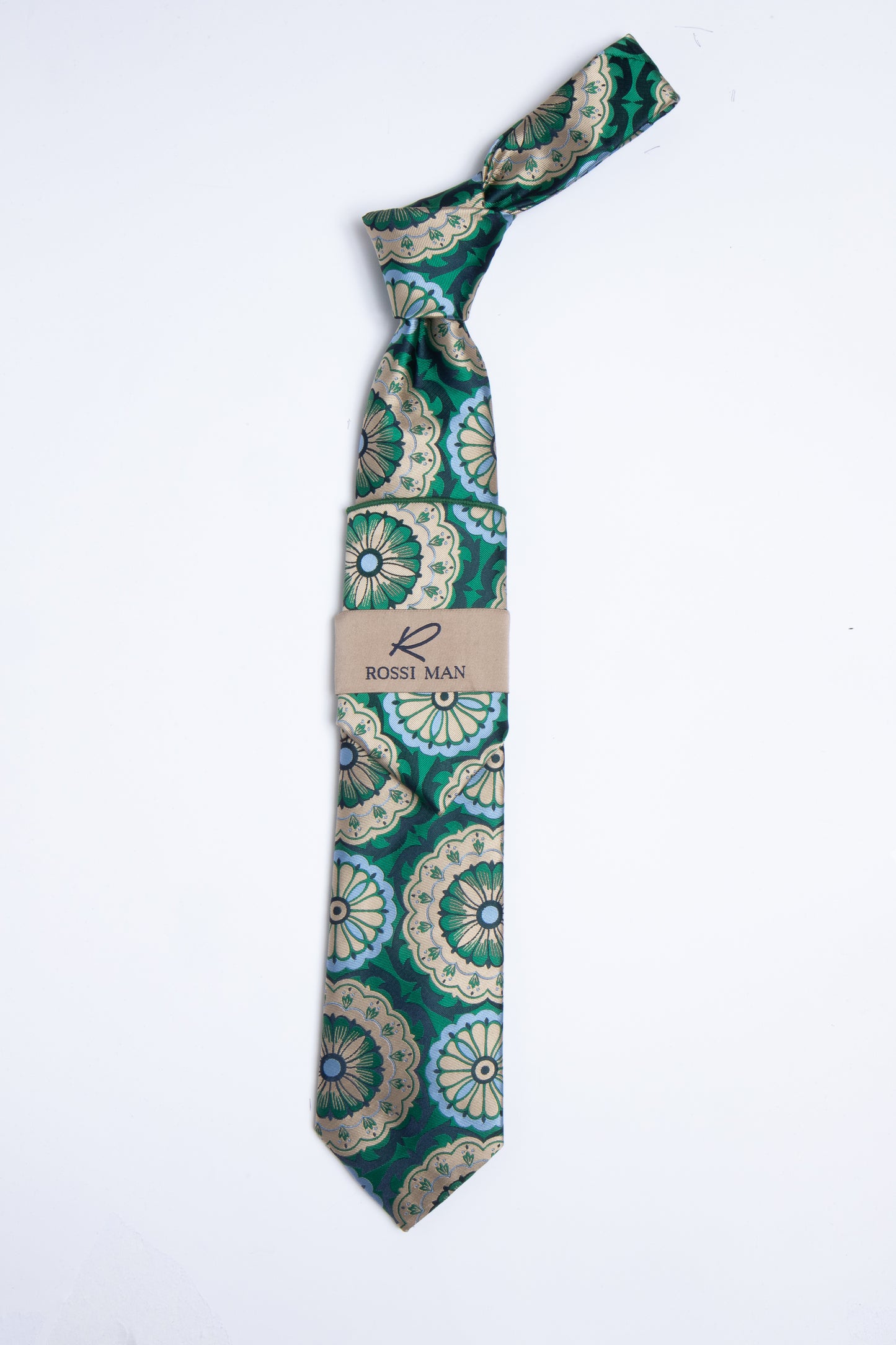 Rossi Man Tie and Pocket Round RMR353-3