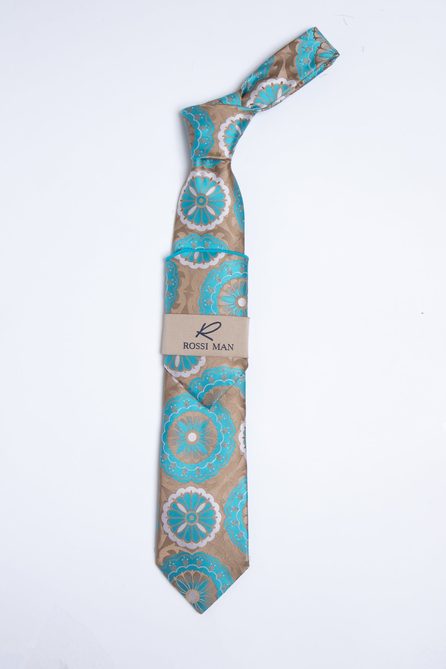 Rossi Man Tie and Pocket Round RMR353-4