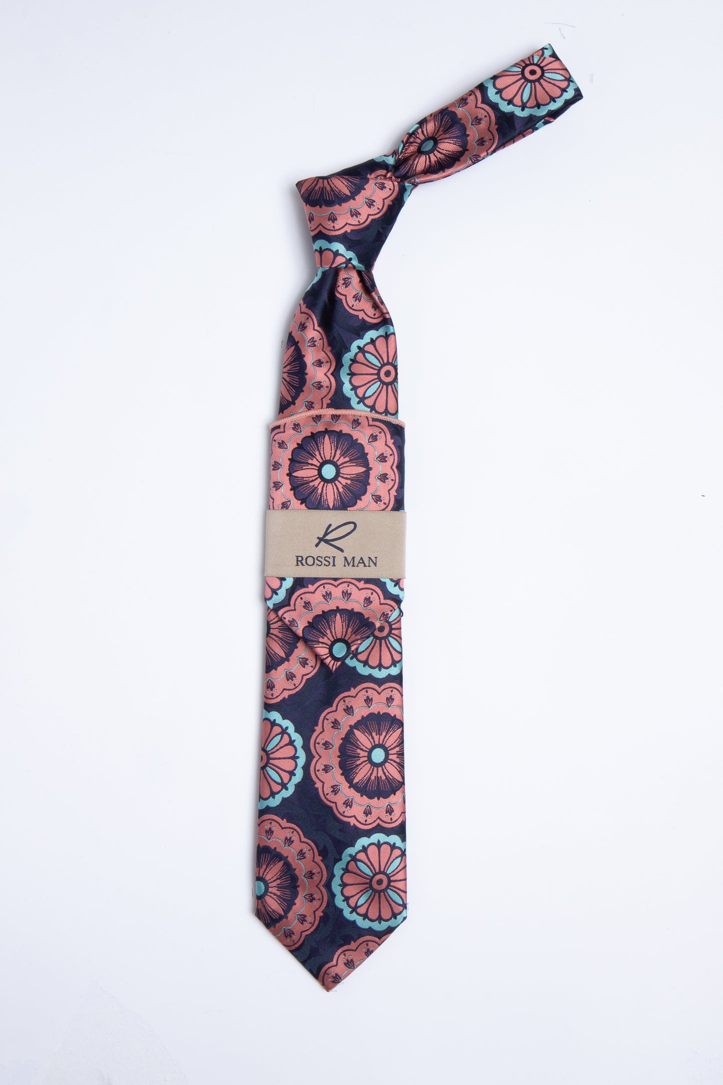 Rossi Man Tie and Pocket Round RMR353-7