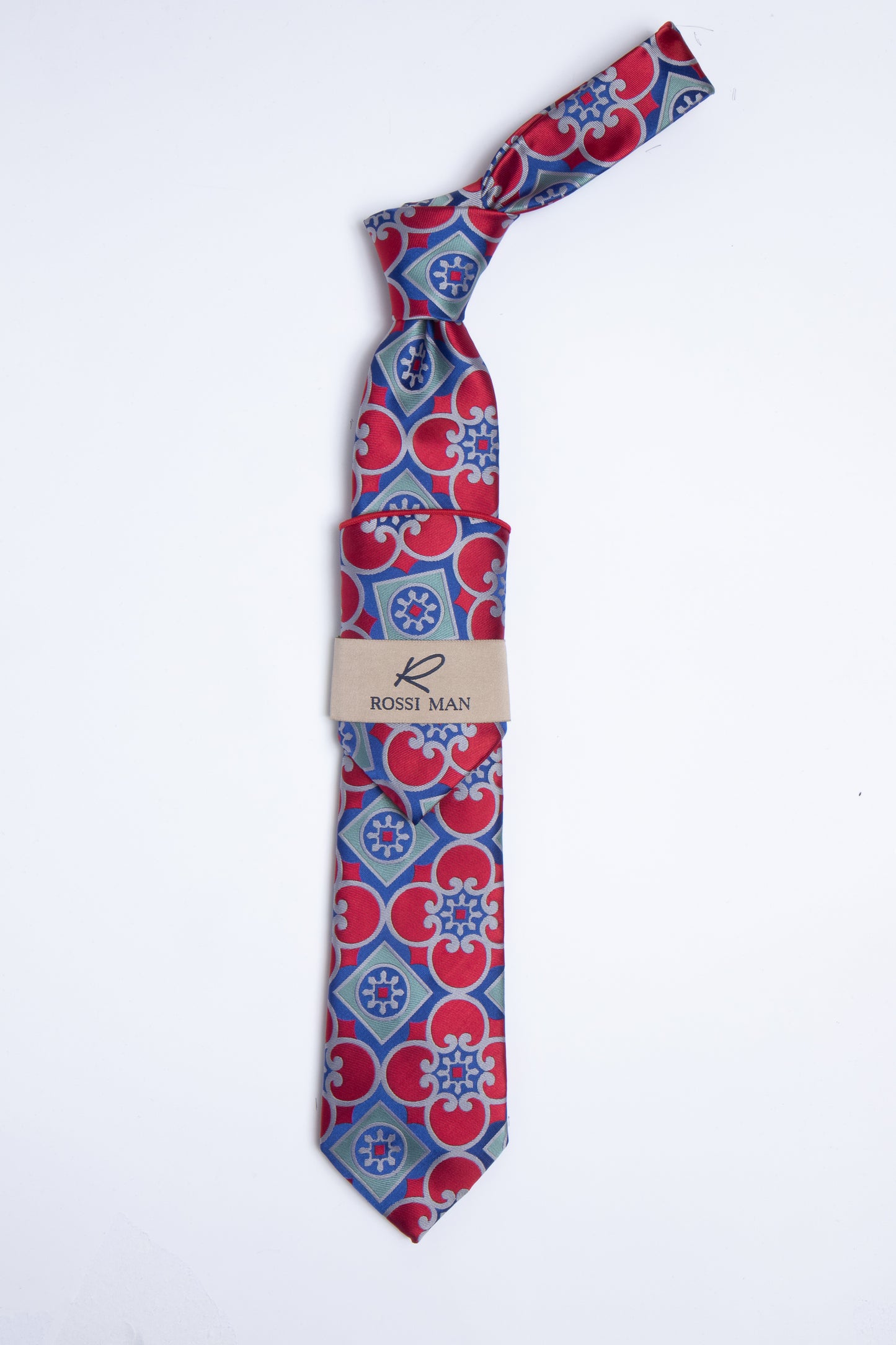 Rossi Man Tie and Pocket Round RMR354-1