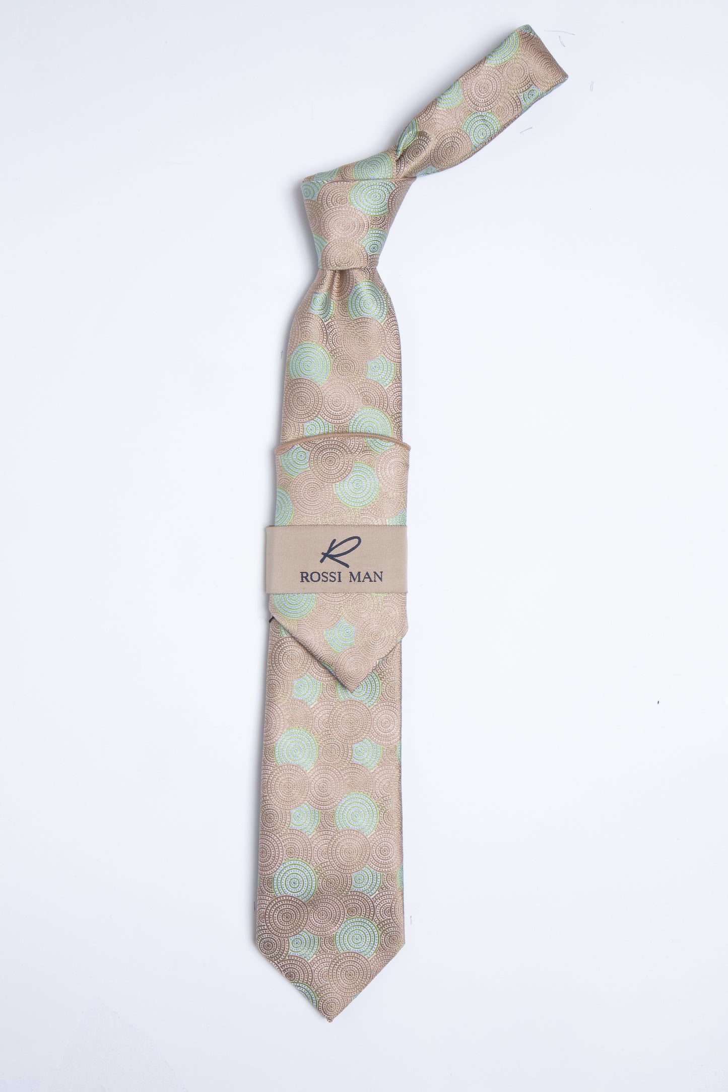 Rossi Man Tie and Pocket Round RMR355-1