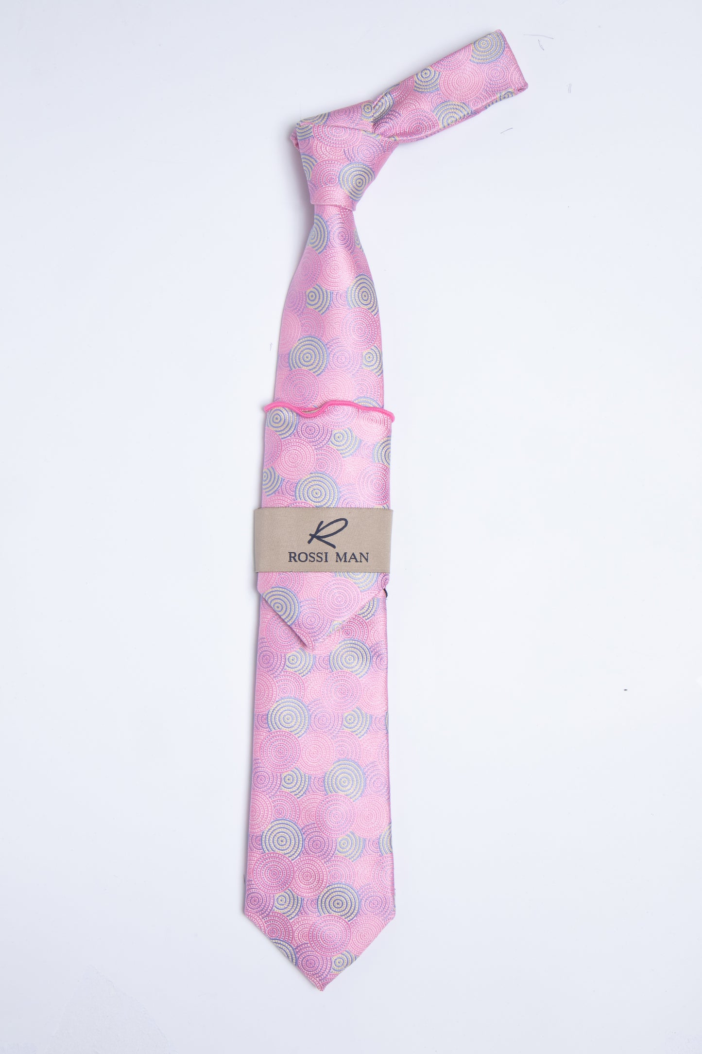 Rossi Man Tie and Pocket Round RMR355-4
