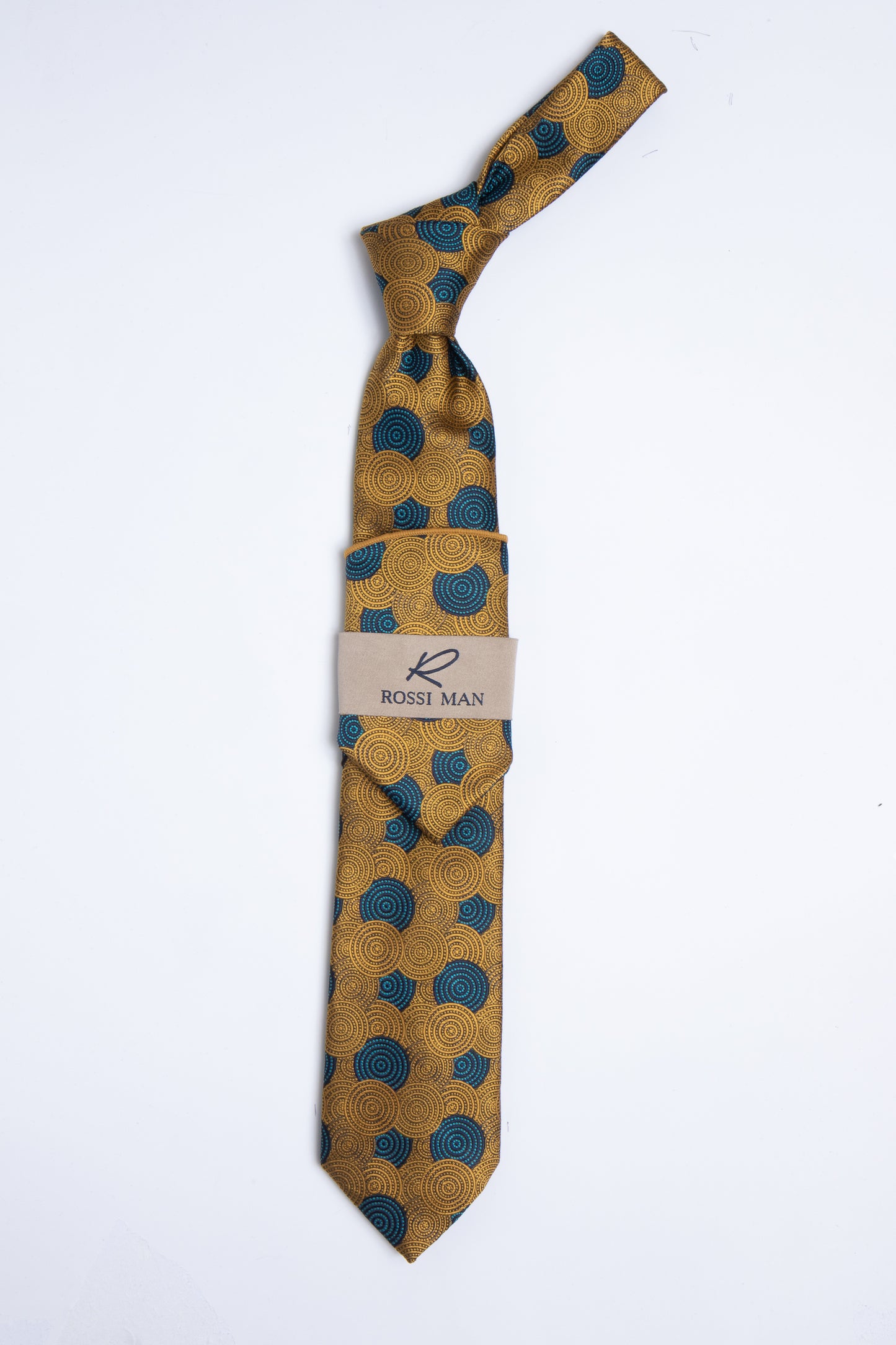 Rossi Man Tie and Pocket Round RMR355-8