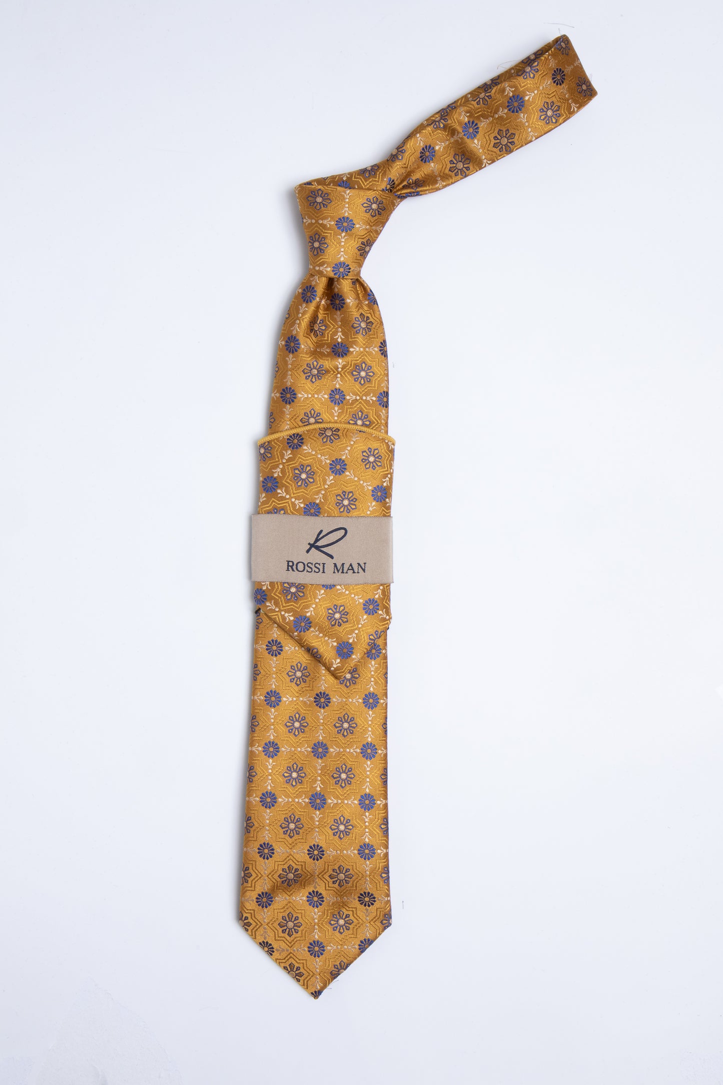 Rossi Man Tie and Pocket Round RMR356-3