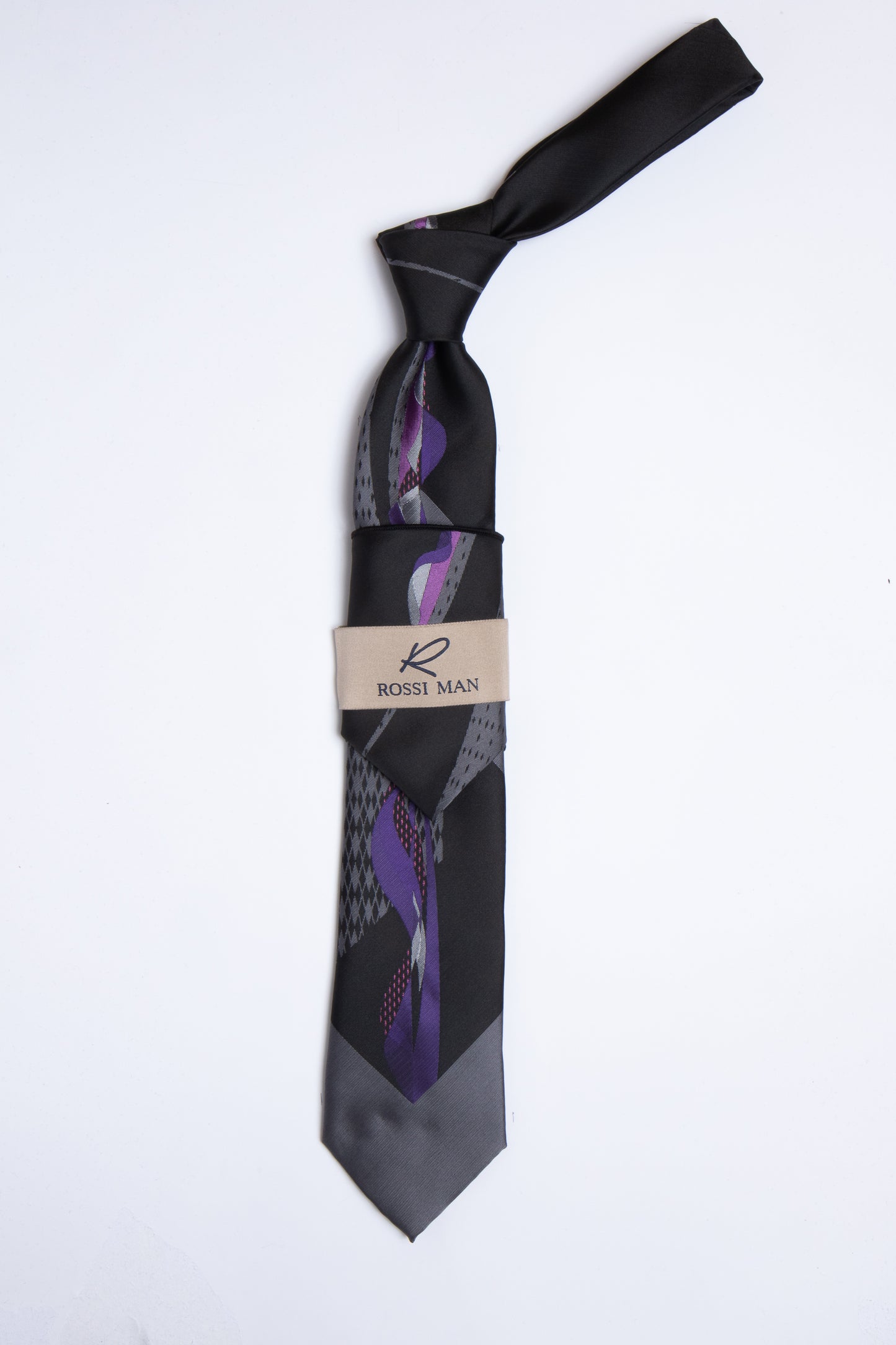 Rossi Man Tie and Pocket Round RMR359-2