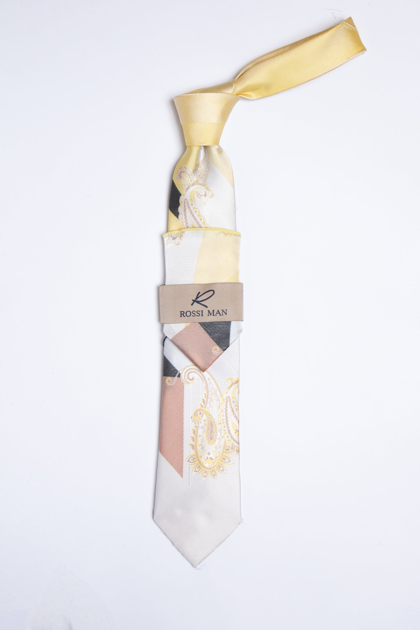 Rossi Man Tie and Pocket Round RMR361-2