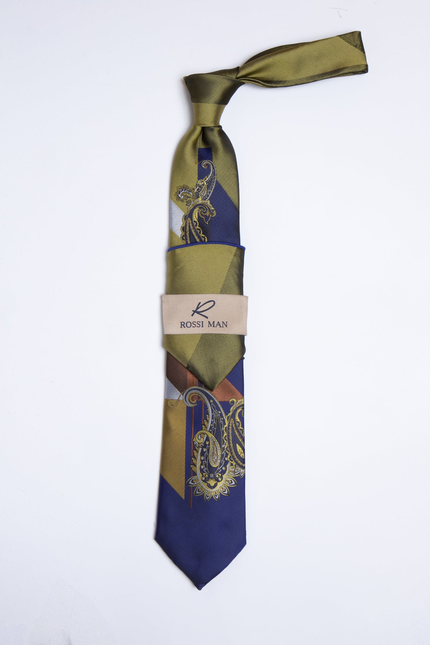 Rossi Man Tie and Pocket Round RMR361-5