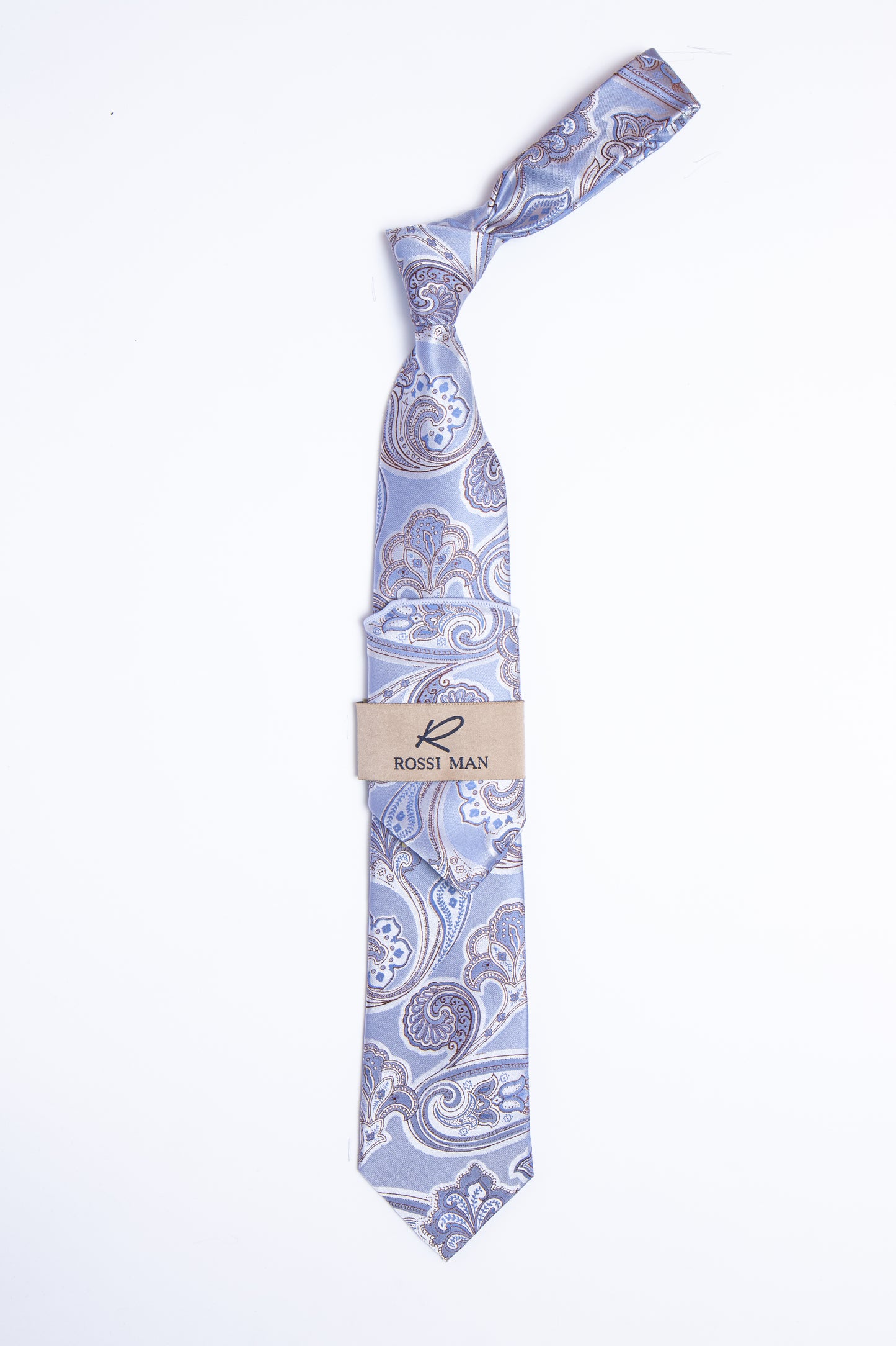 Rossi Man Tie and Pocket Round RMR409-3