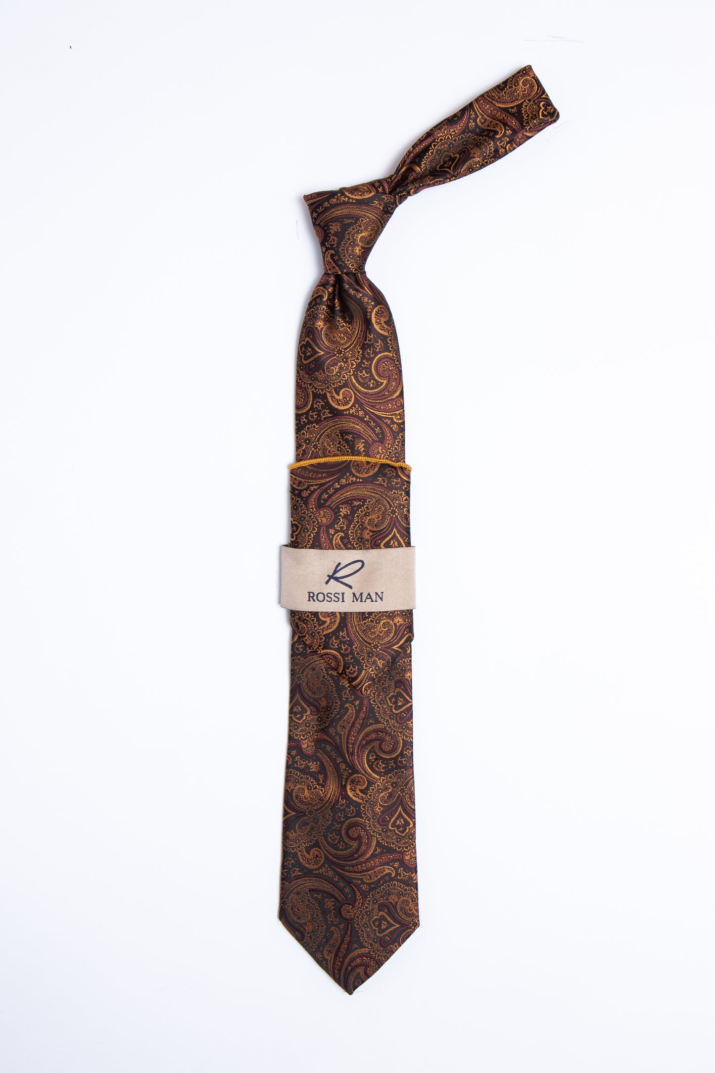 Rossi Man Tie and Pocket Round RMR413-2