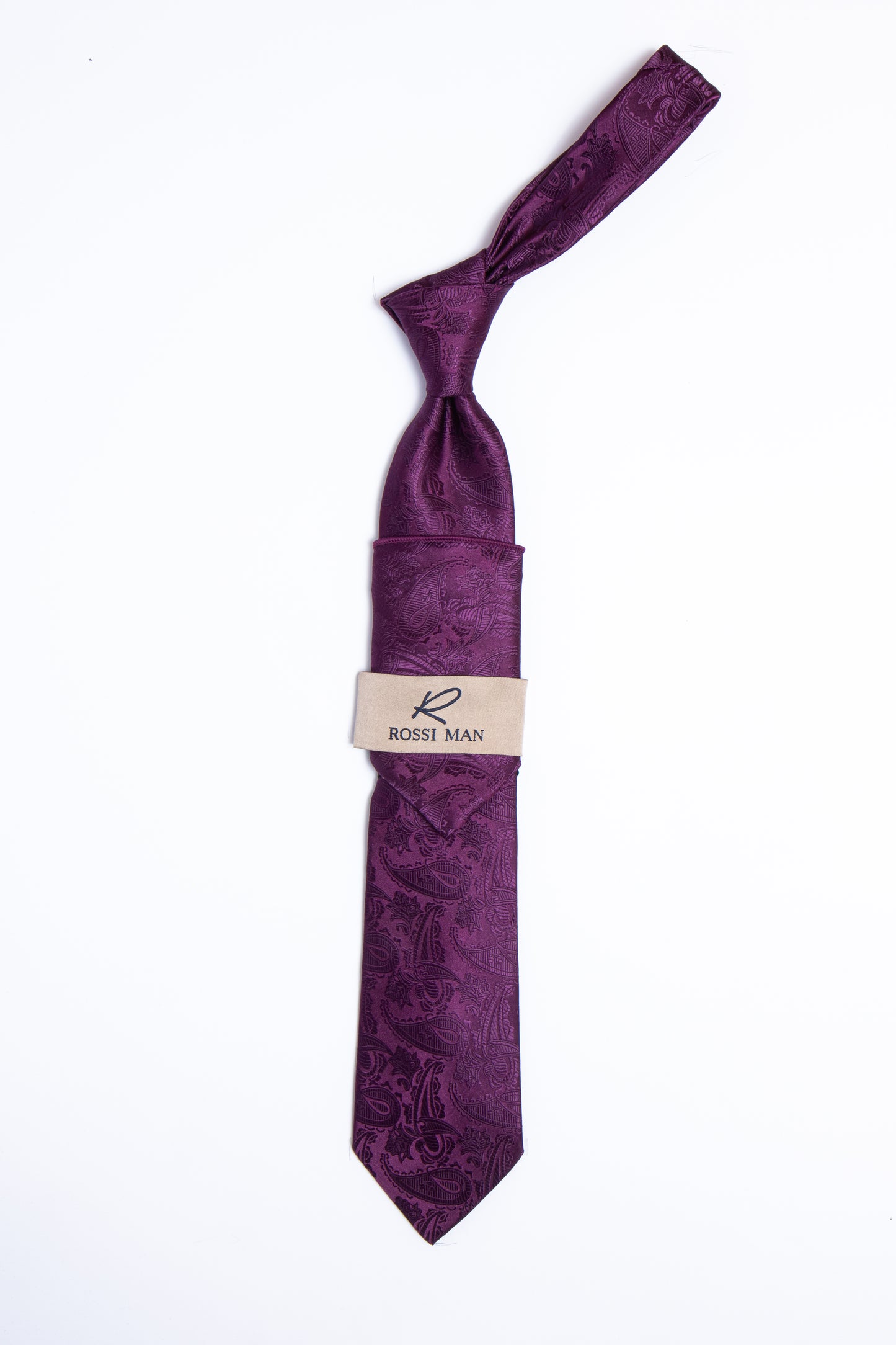 Rossi Man Tie and Pocket Round RMR419-3