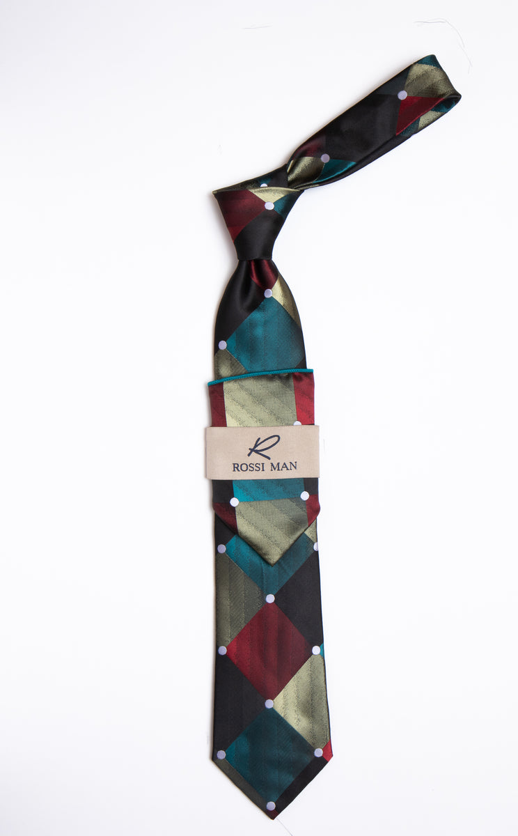 Rossi Man Tie and Pocket Round RMR462-6 main image 0