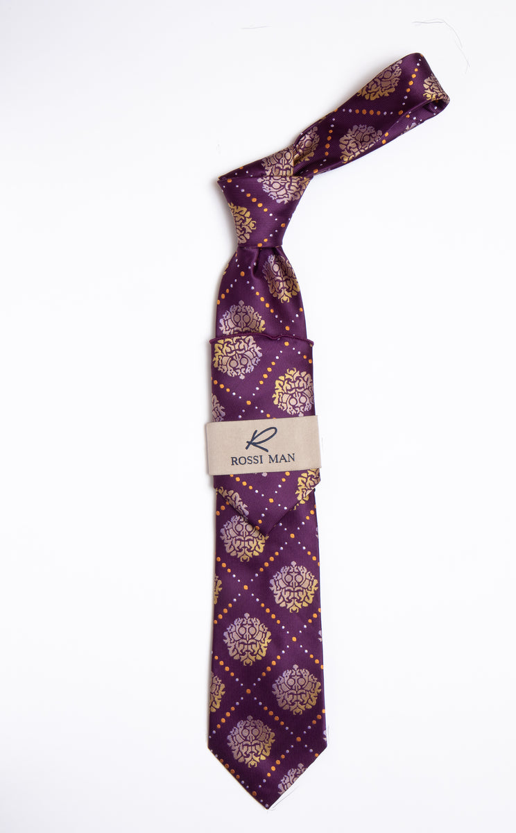 Rossi Man Tie and Pocket Round RMR453-6