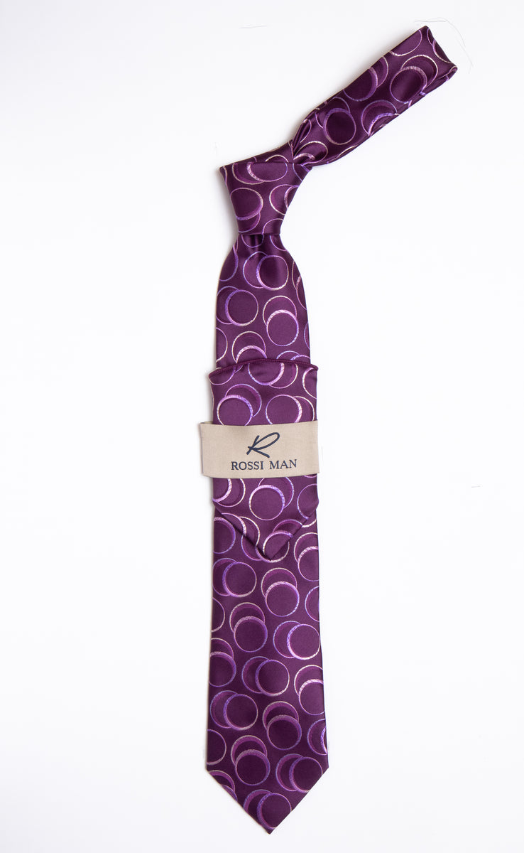 Rossi Man Tie and Pocket Round RMR459-3