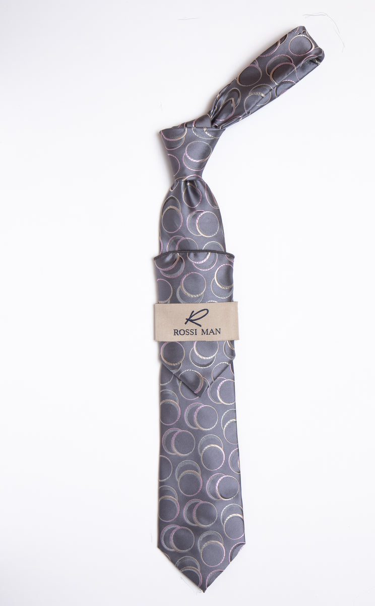 Rossi Man Tie and Pocket Round RMR451-5