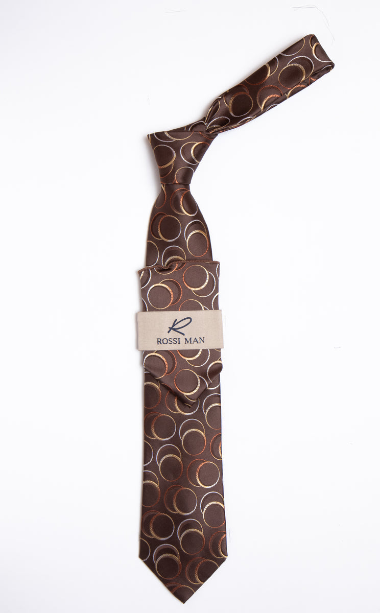 Rossi Man Tie and Pocket Round RMR463-6