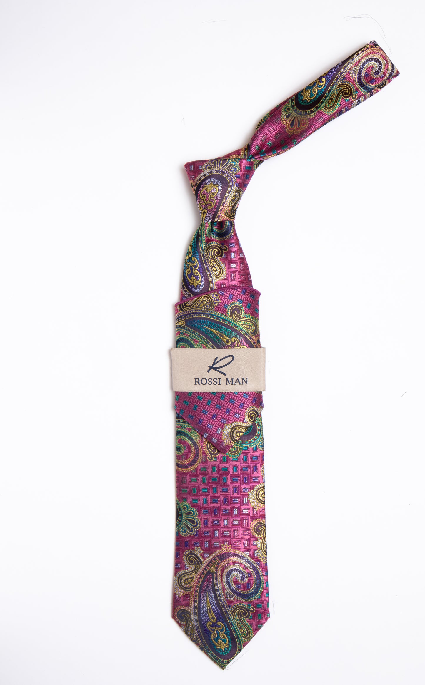 Rossi Man Tie and Pocket Round RMR466-2