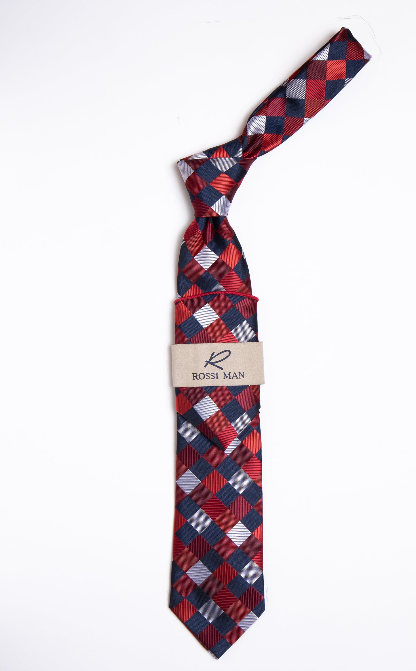 Rossi Man Tie and Pocket Round RMR469-4