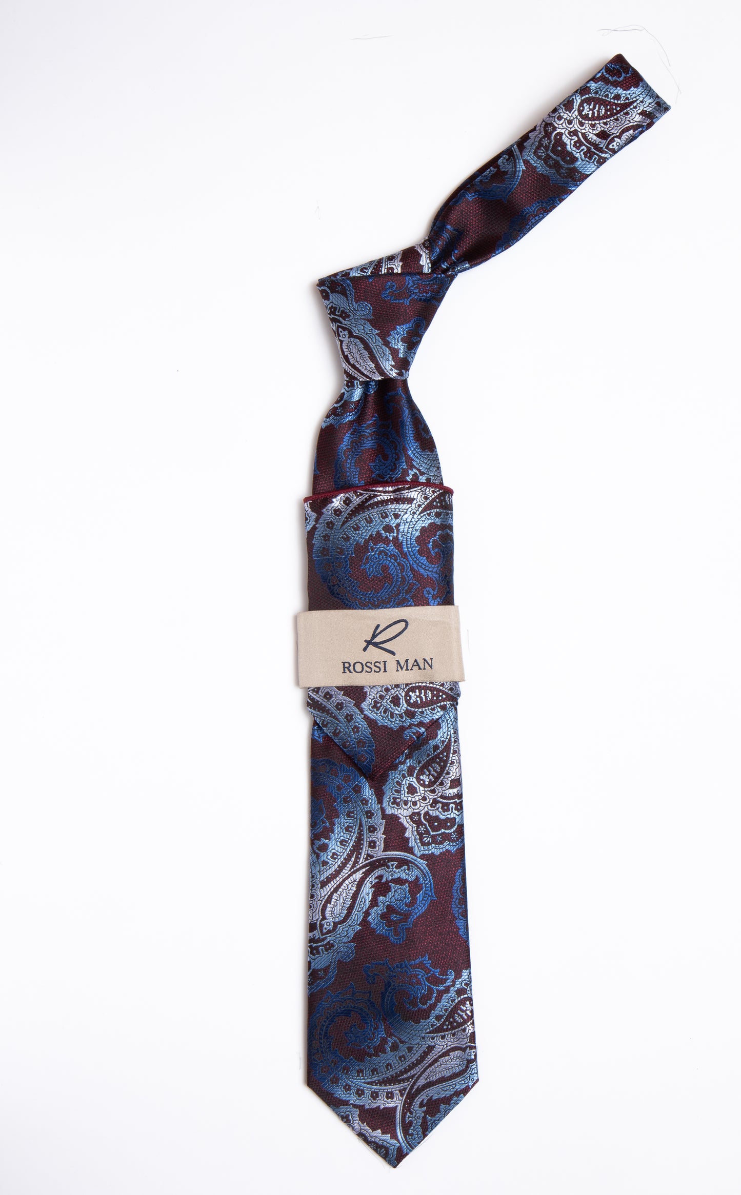 Rossi Man Tie and Pocket Round RMR470-1