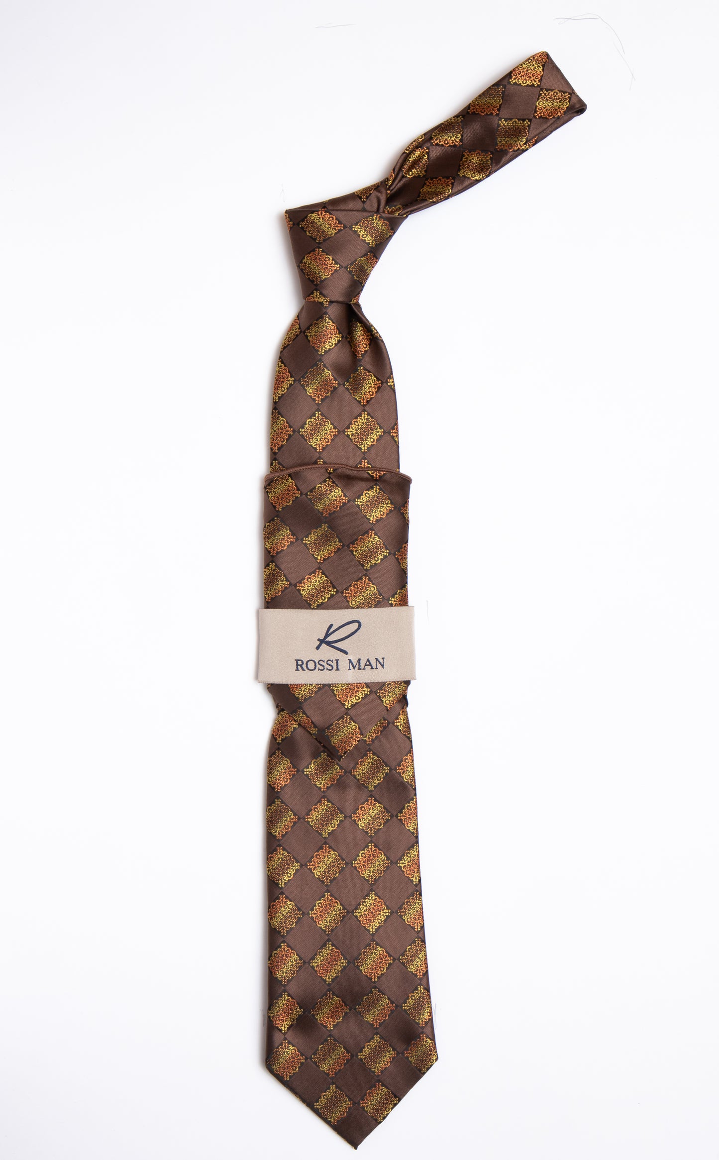 Rossi Man Tie and Pocket Round RMR471-3