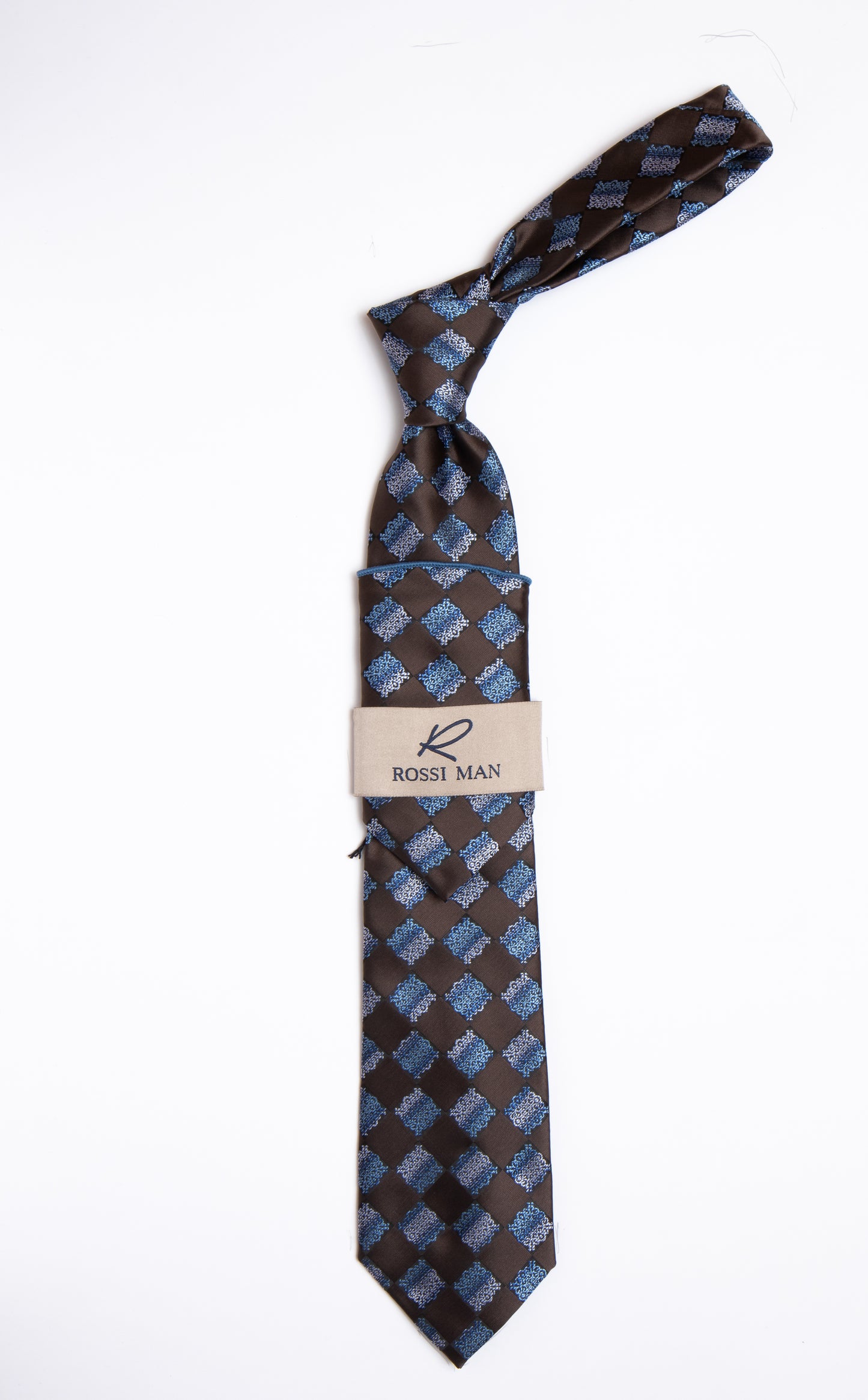 Rossi Man Tie and Pocket Round RMR471-4