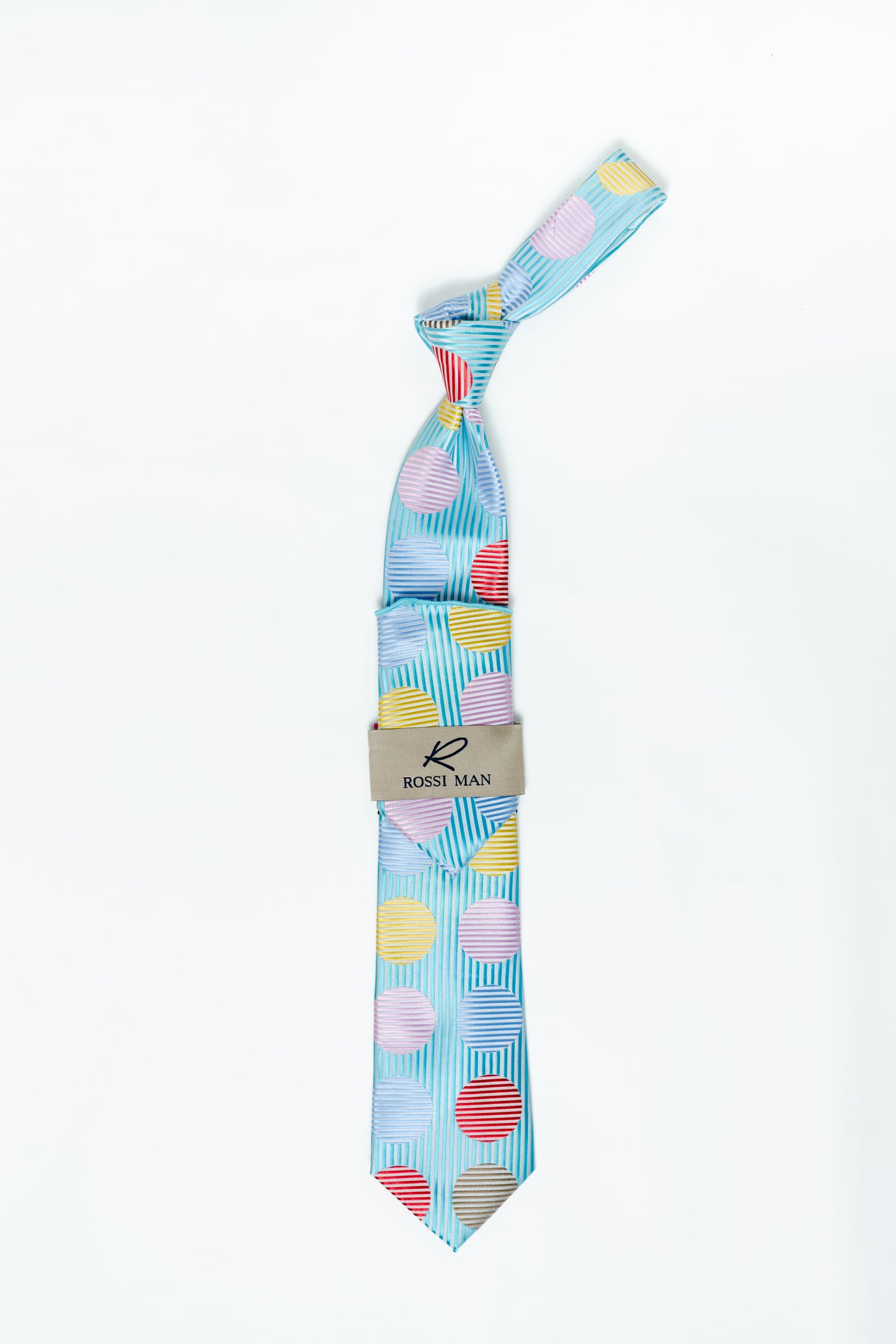 Rossi Man Tie and Pocket Round RMR502-3