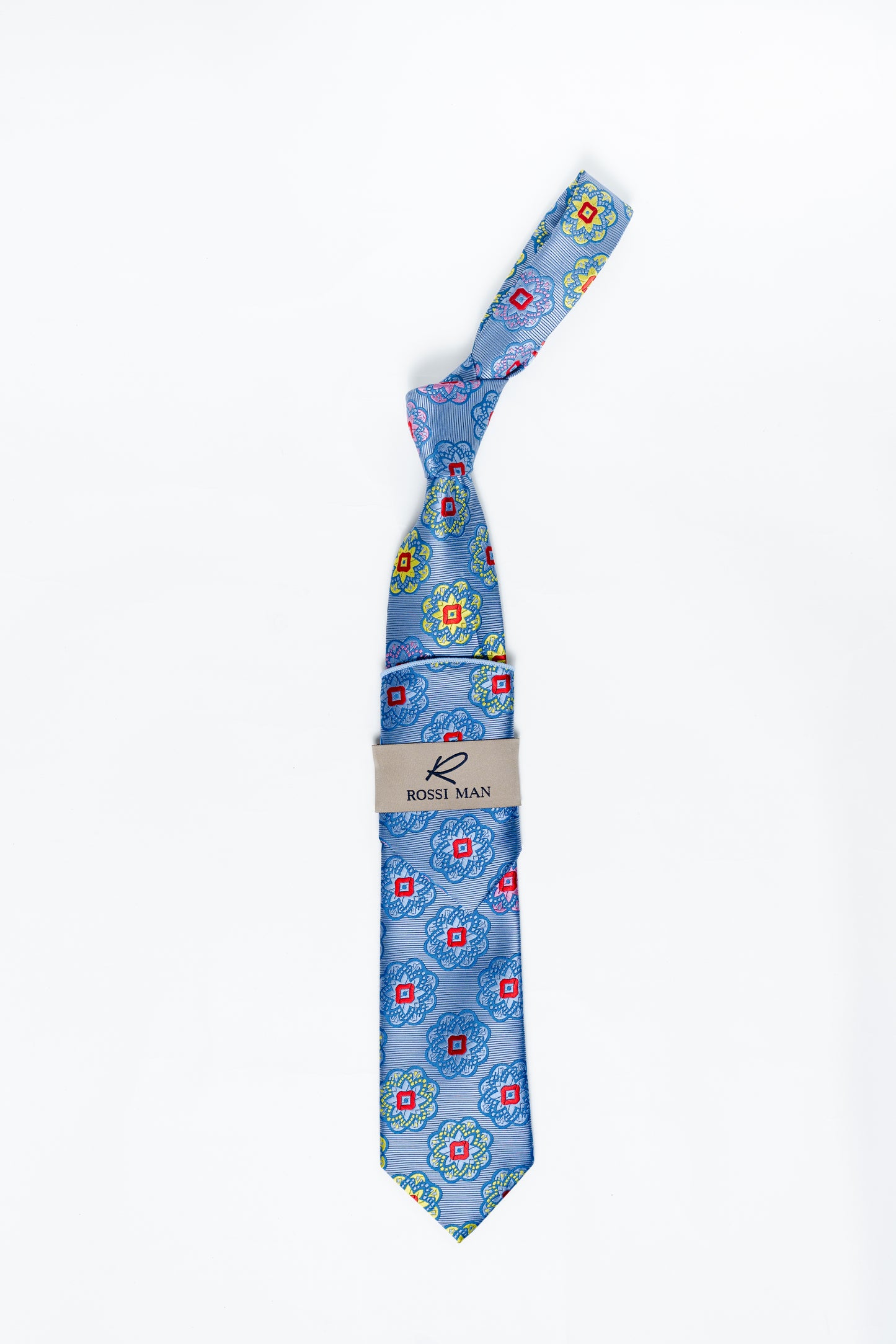 Rossi Man Tie and Pocket Round RMR503-2