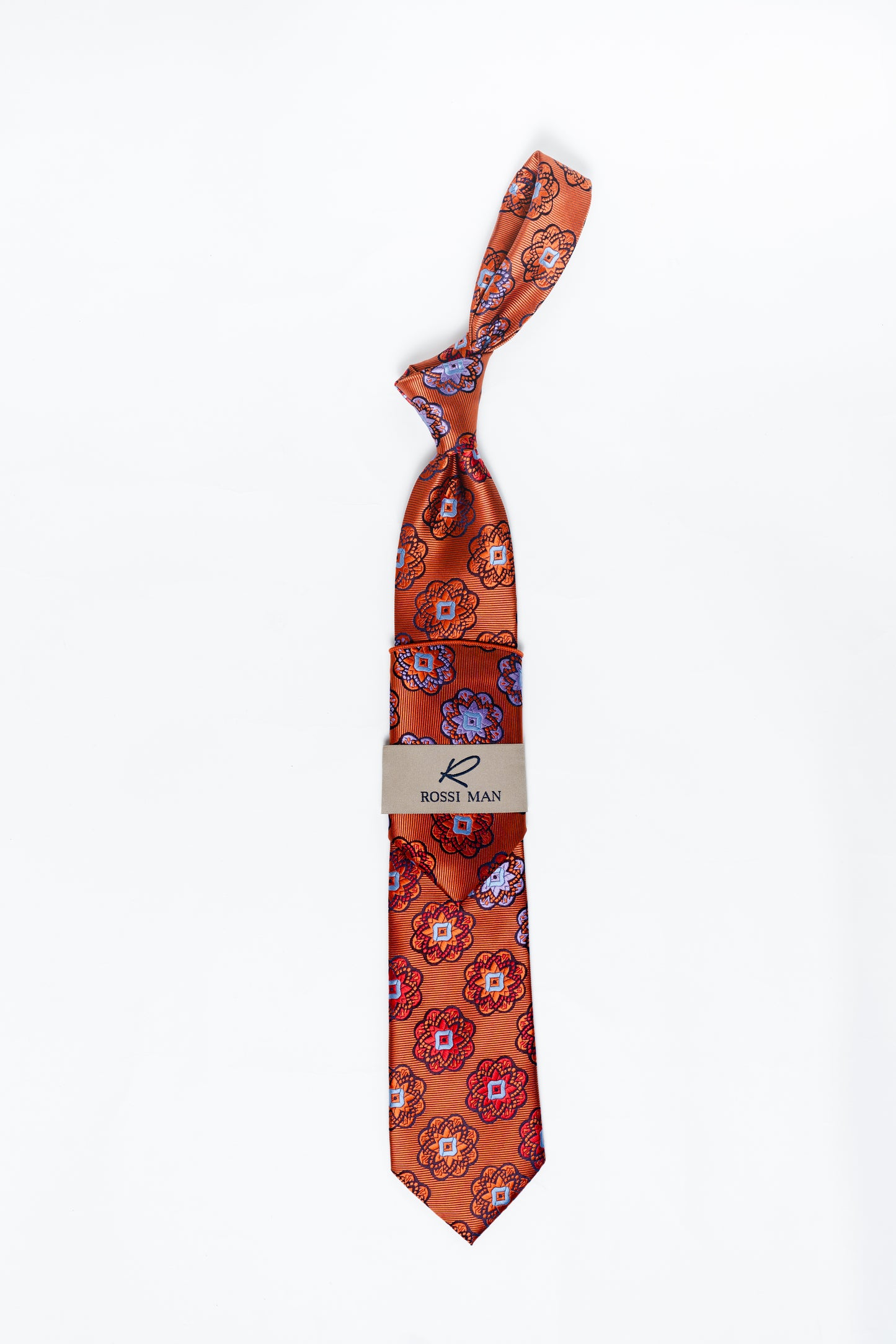 Rossi Man Tie and Pocket Round RMR503-3