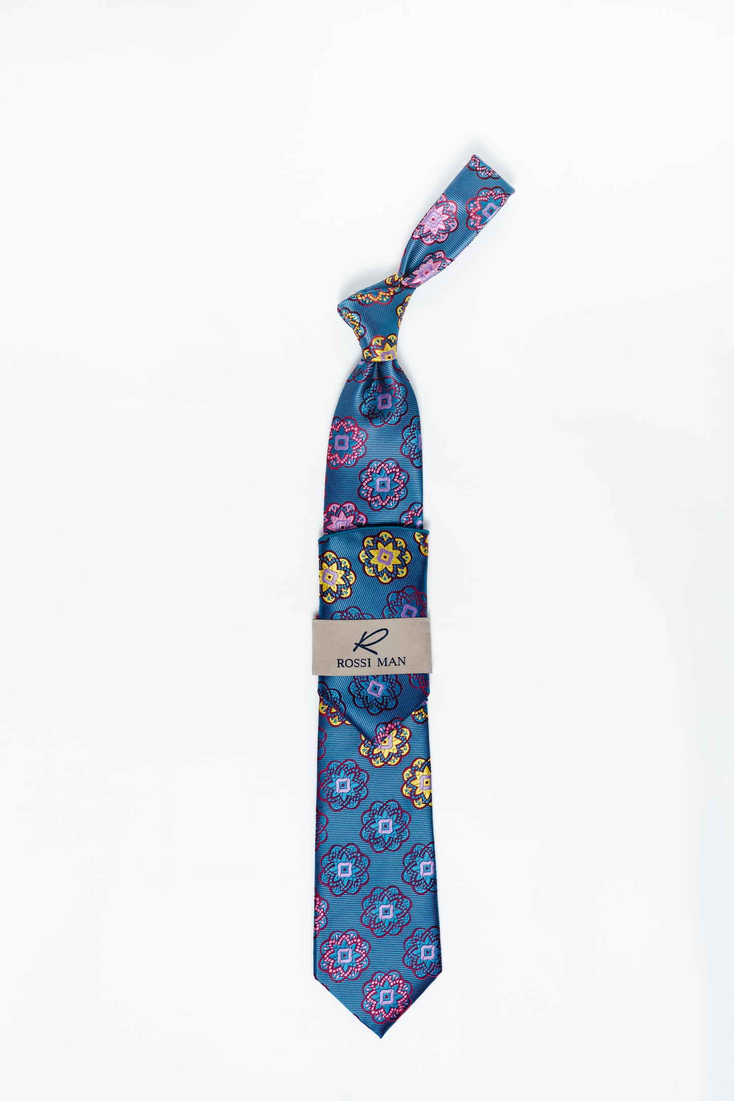 Rossi Man Tie and Pocket Round RMR503-4